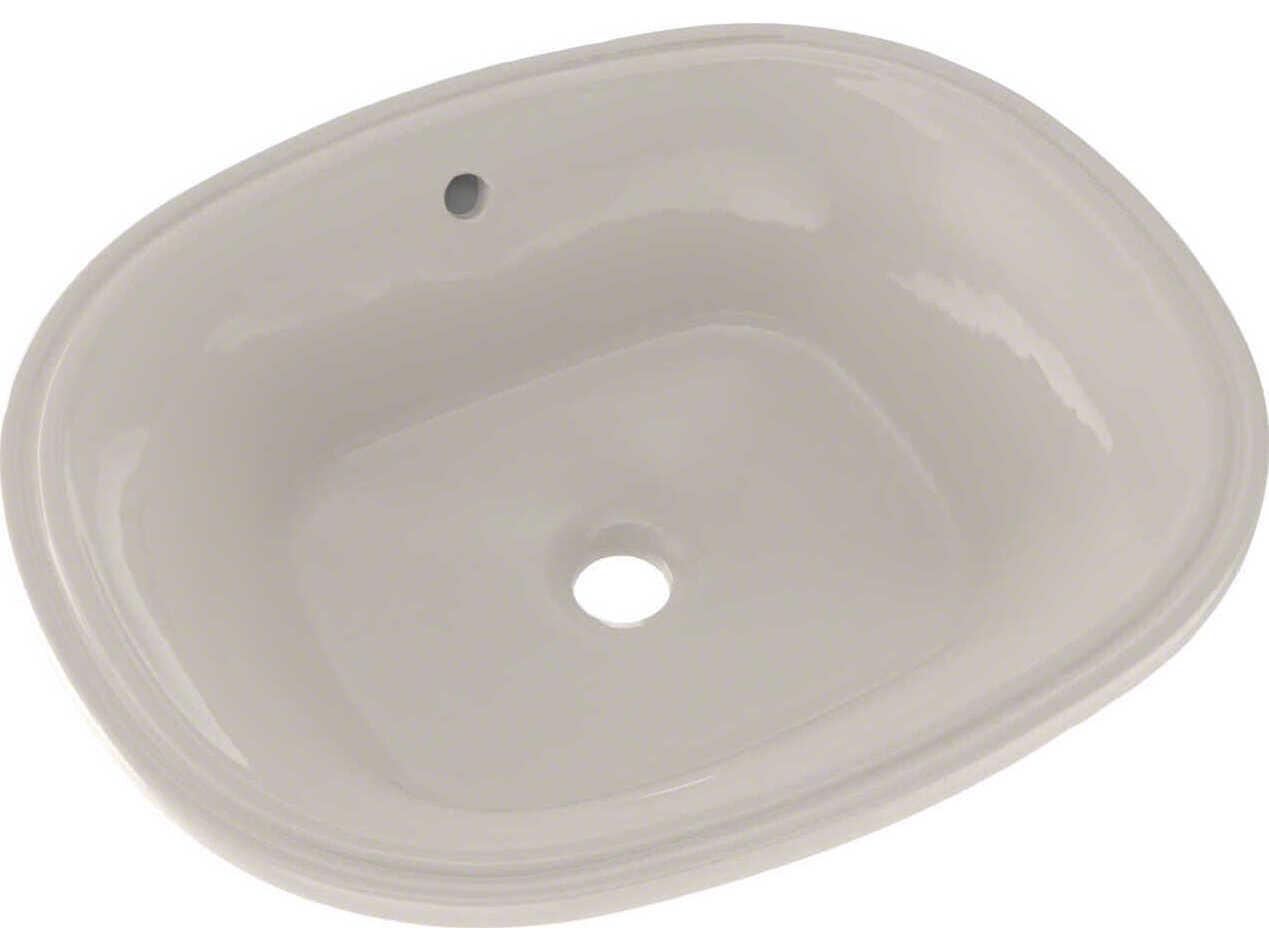 TOTO Maris Oval Undermount Bathroom Sink with Cefiontect