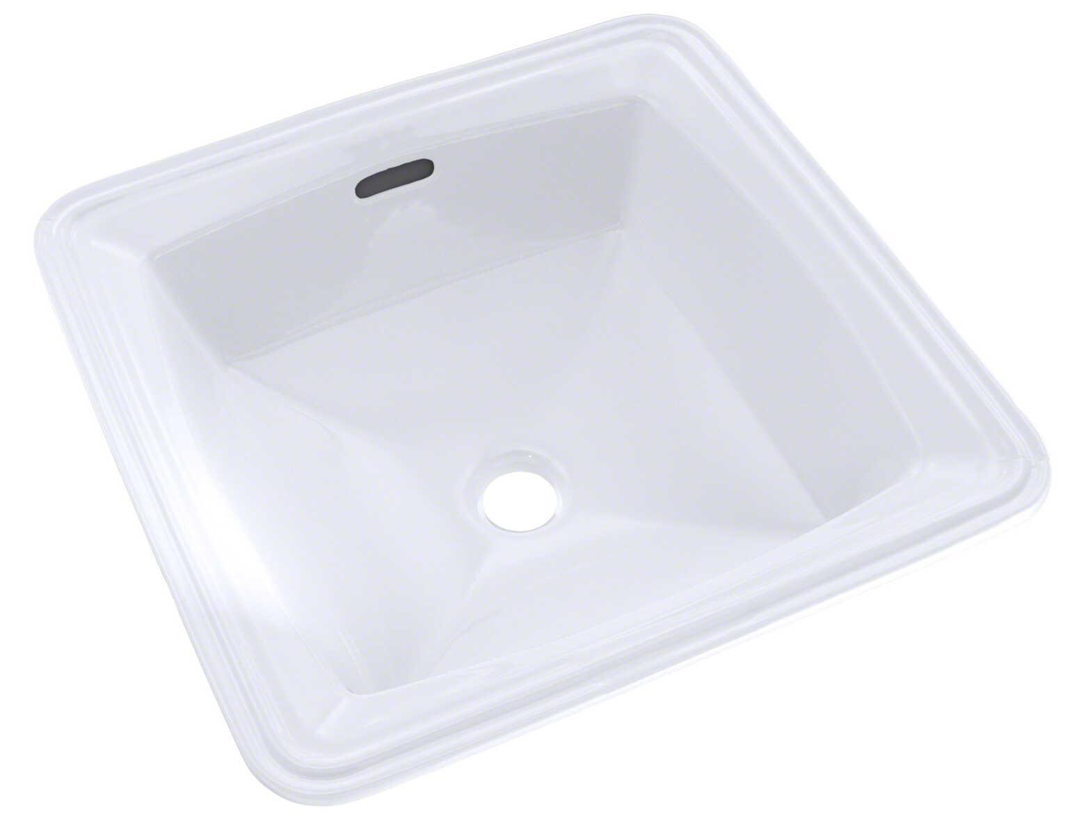TOTO Connelly Square Undermount Bathroom Sink with Cefiontect