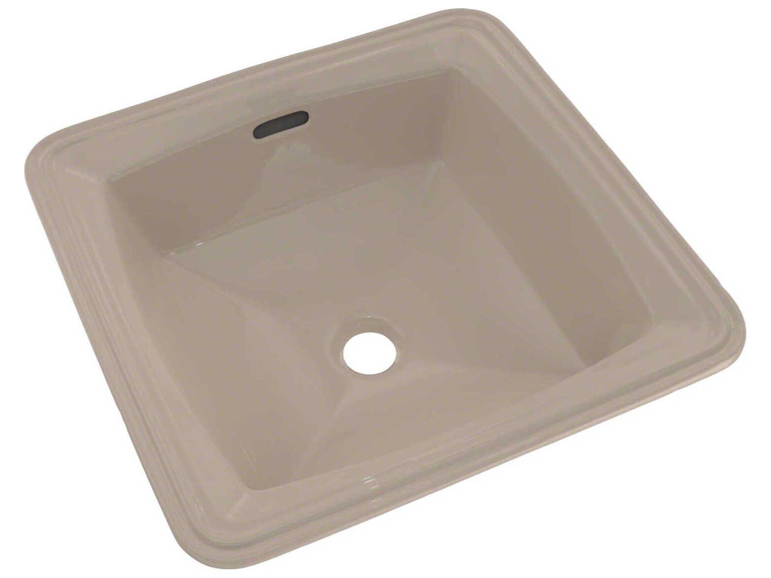 TOTO Connelly Square Undermount Bathroom Sink with Cefiontect