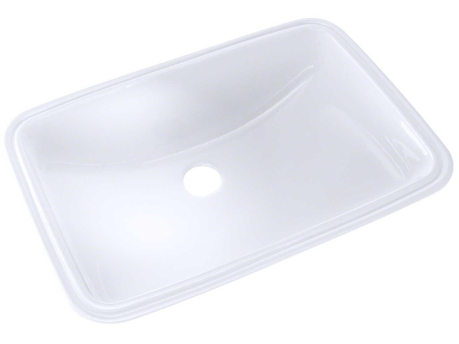 TOTO Rectangular Undermount Bathroom Sink with Cefiontect