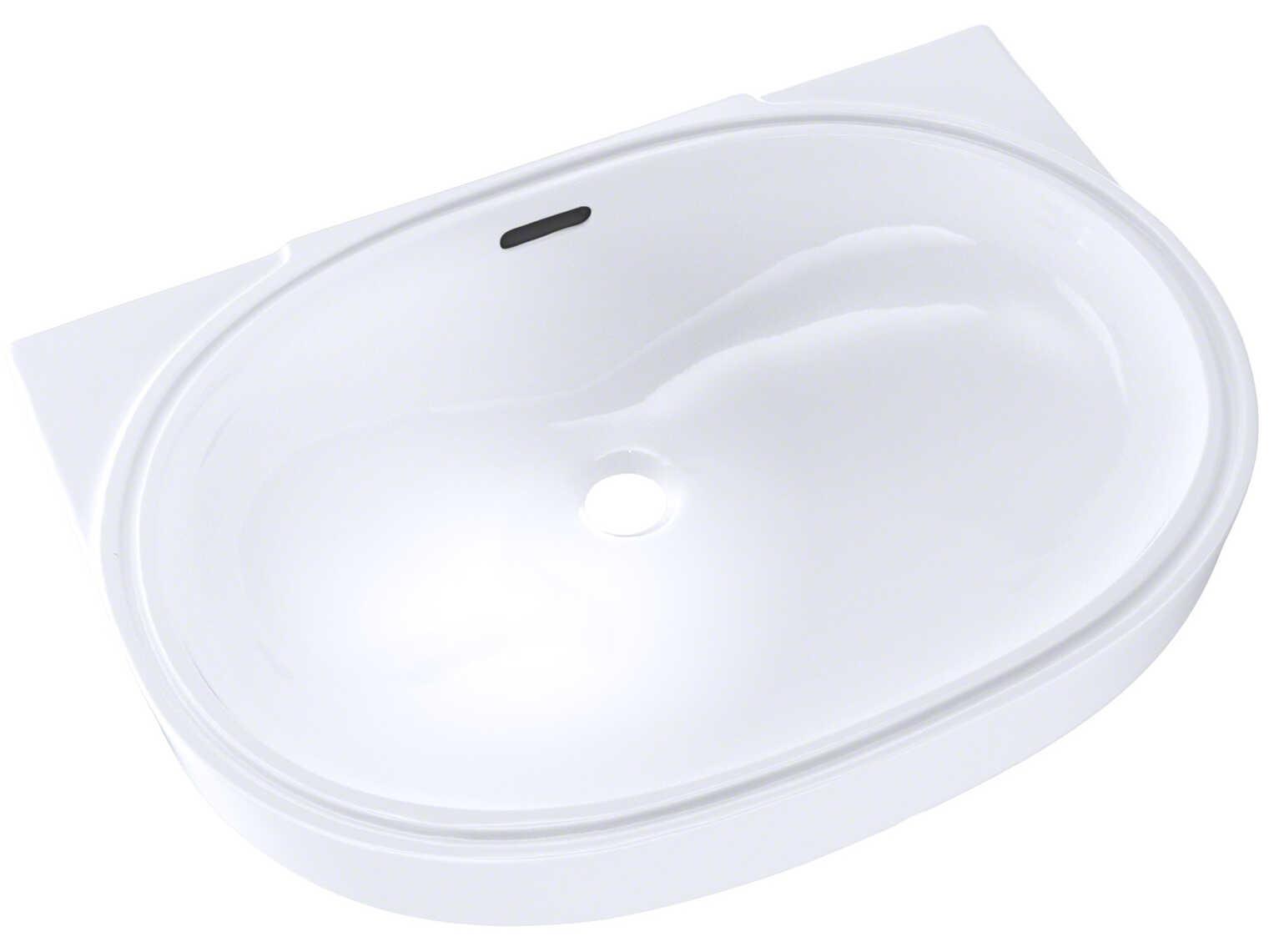 TOTO Oval Undermount Bathroom Sink with Cefiontect