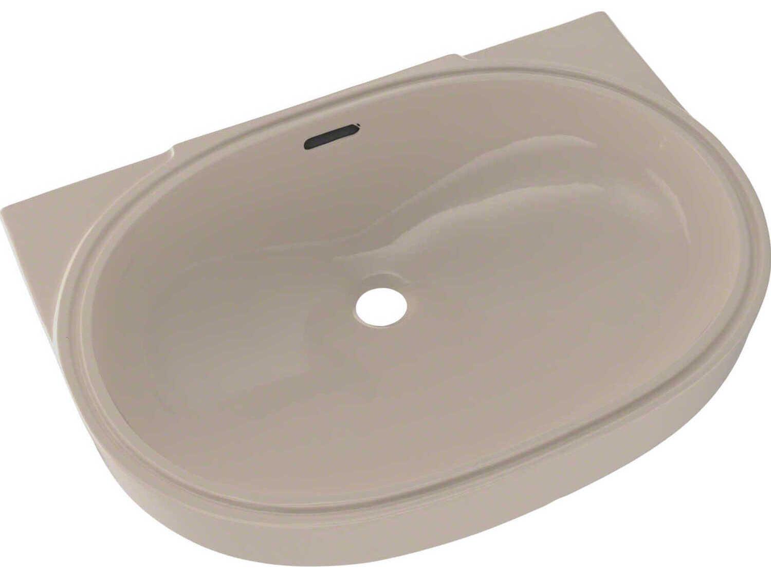 TOTO Oval Undermount Bathroom Sink with Cefiontect