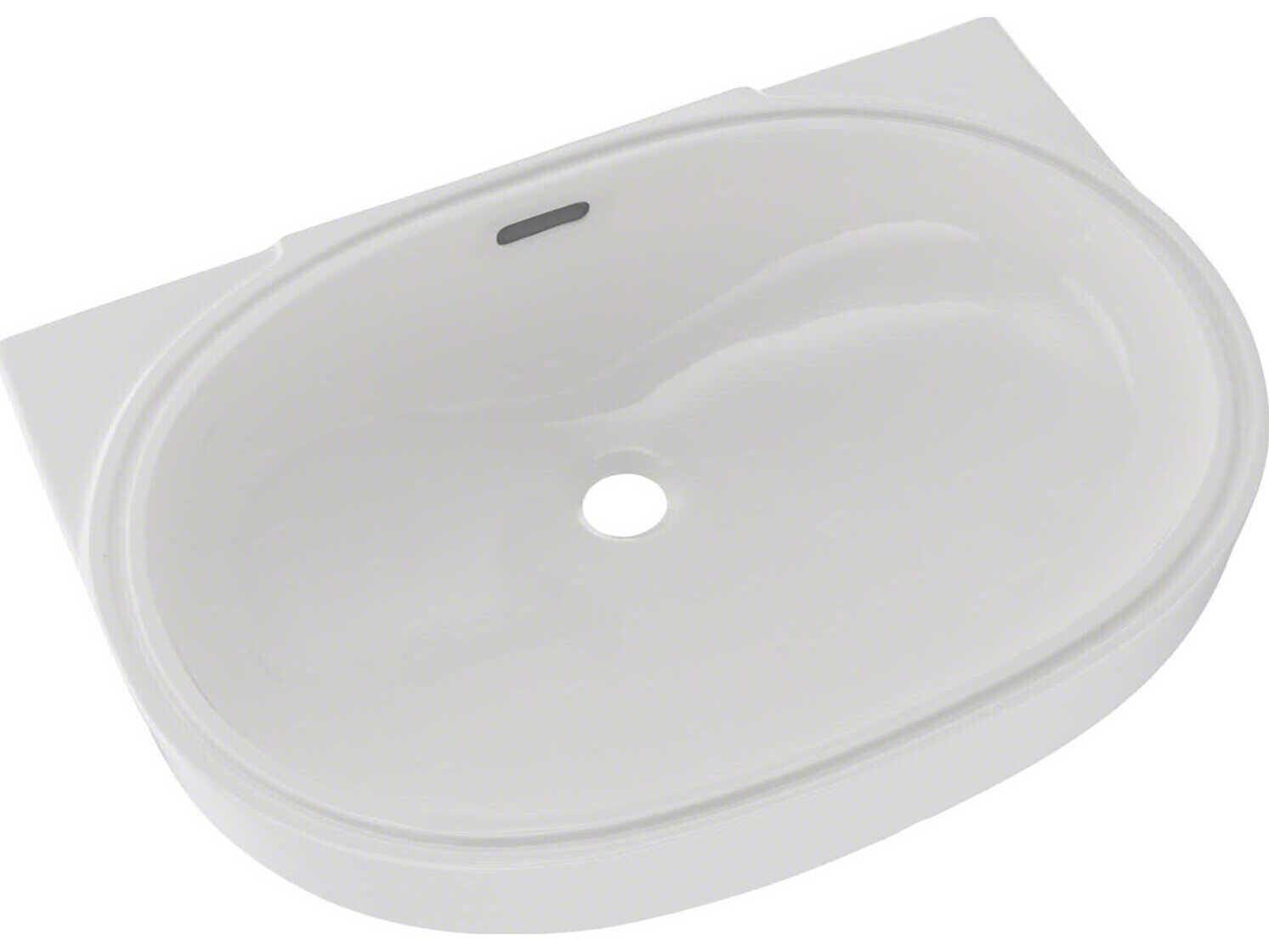 TOTO Oval Undermount Bathroom Sink with Cefiontect