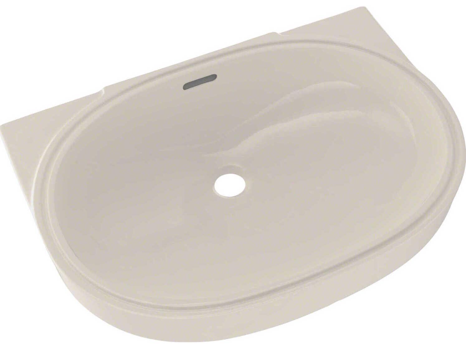 TOTO Oval Undermount Bathroom Sink with Cefiontect