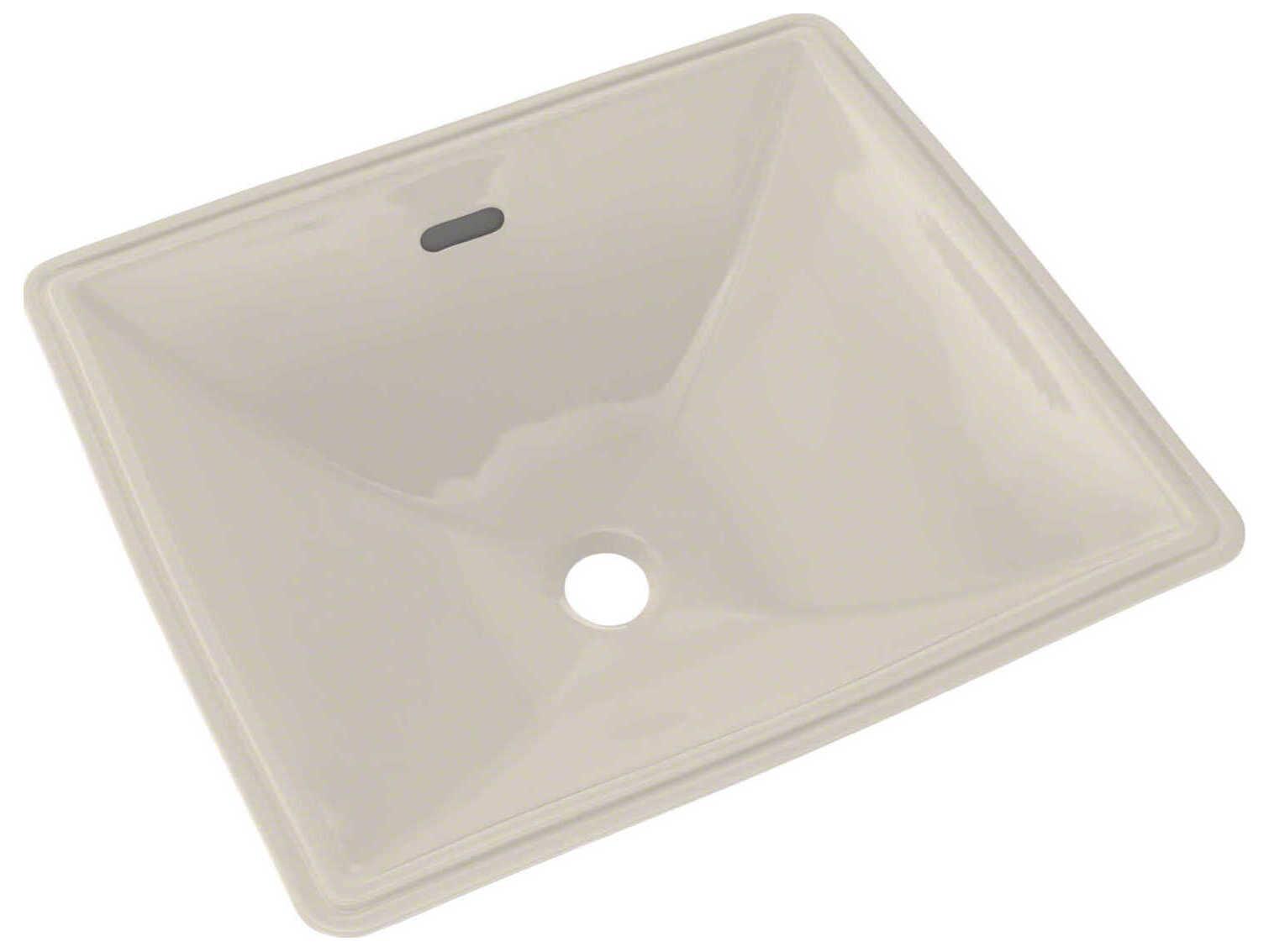 TOTO Legato Rectangular Undermount Bathroom Sink with Cefiontect