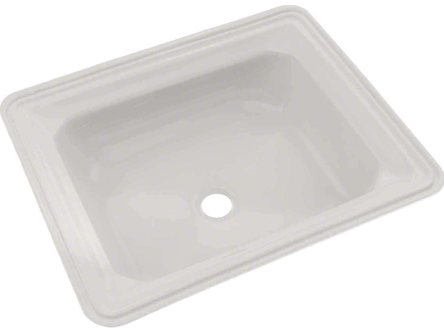 TOTO Guinevere Rectangular Undermount Bathroom Sink with Cefiontect
