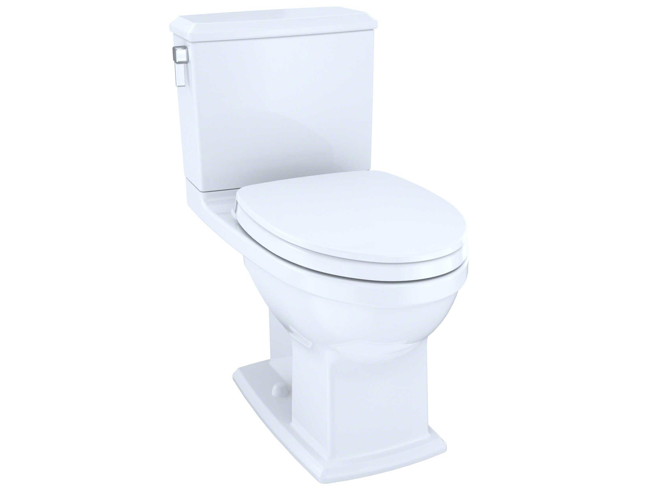 TOTO Connelly Washlet+ 2-Piece Elongated Dual Flush Universal Height Toilet with Cefiontect