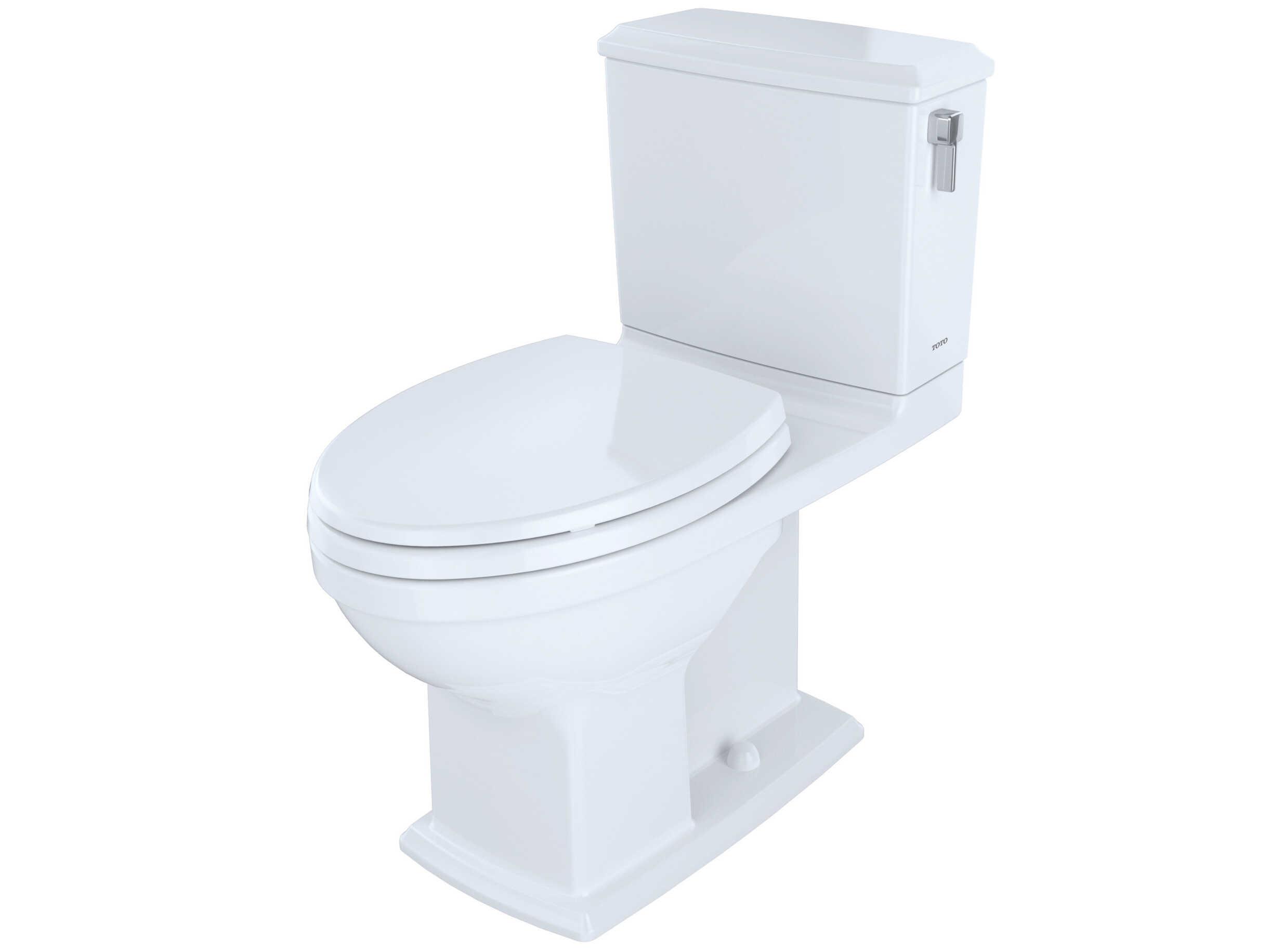 TOTO Connelly Washlet+ 2-Piece Elongated Dual Flush Universal Height Toilet with Cefiontect
