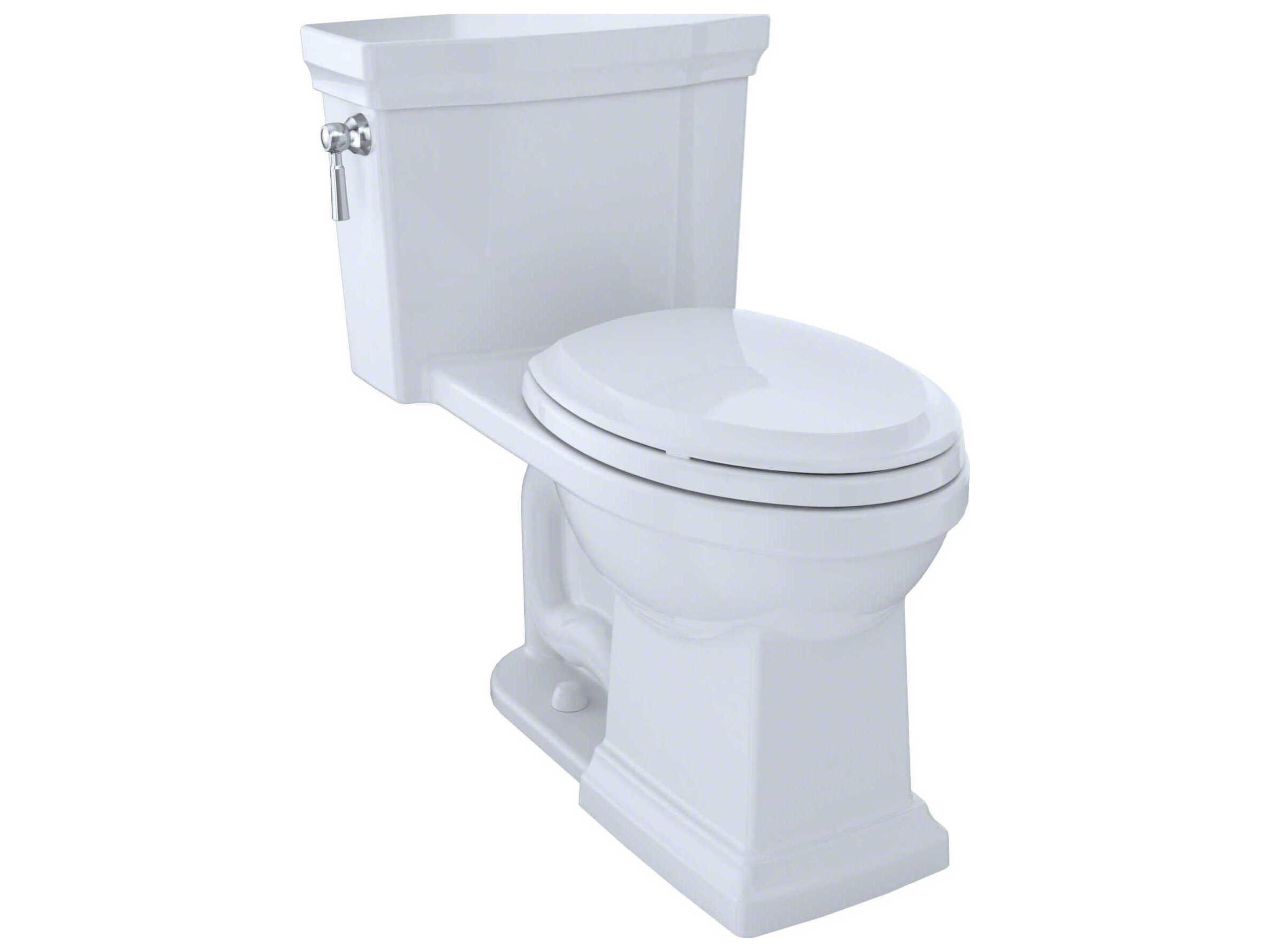 TOTO Promenade-II 1G 1-Piece Elongated Universal Height Toilet with Cefiontect