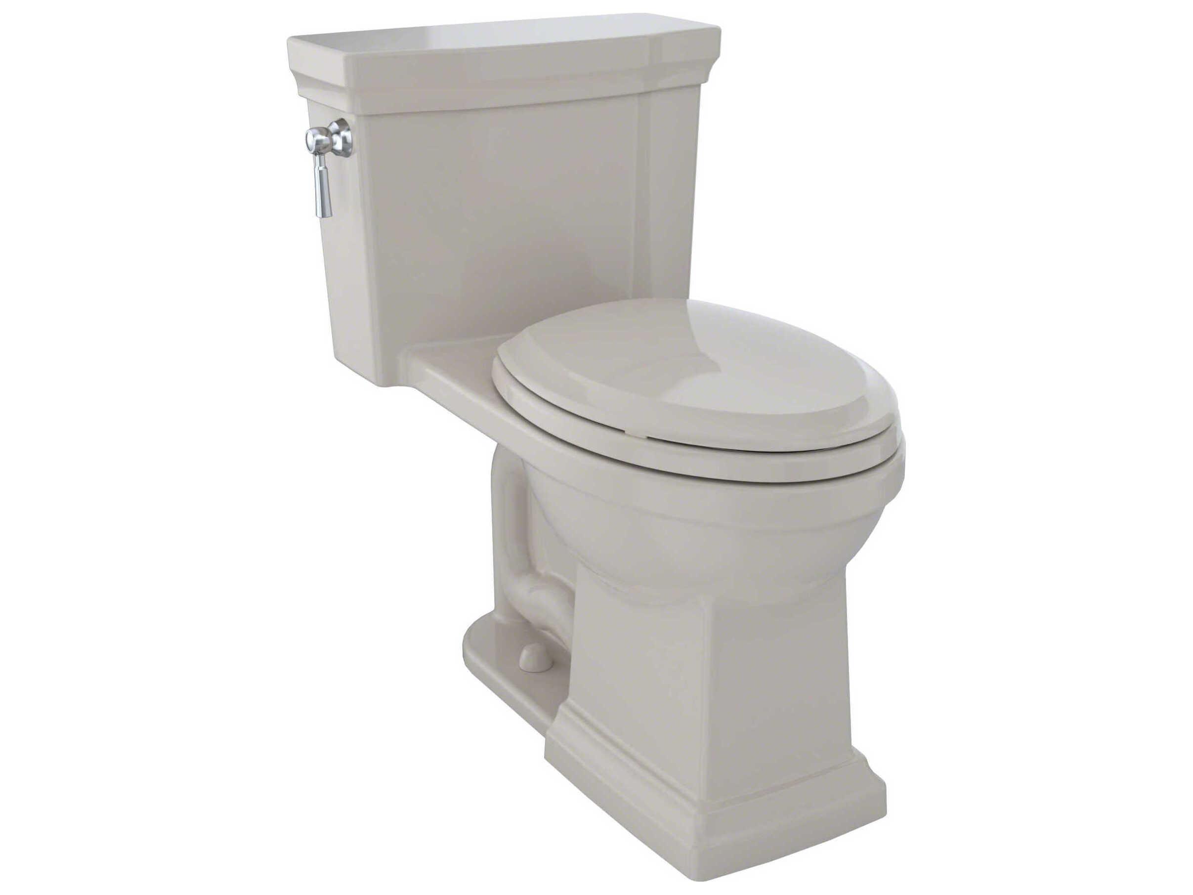 TOTO Promenade-II 1G 1-Piece Elongated Universal Height Toilet with Cefiontect