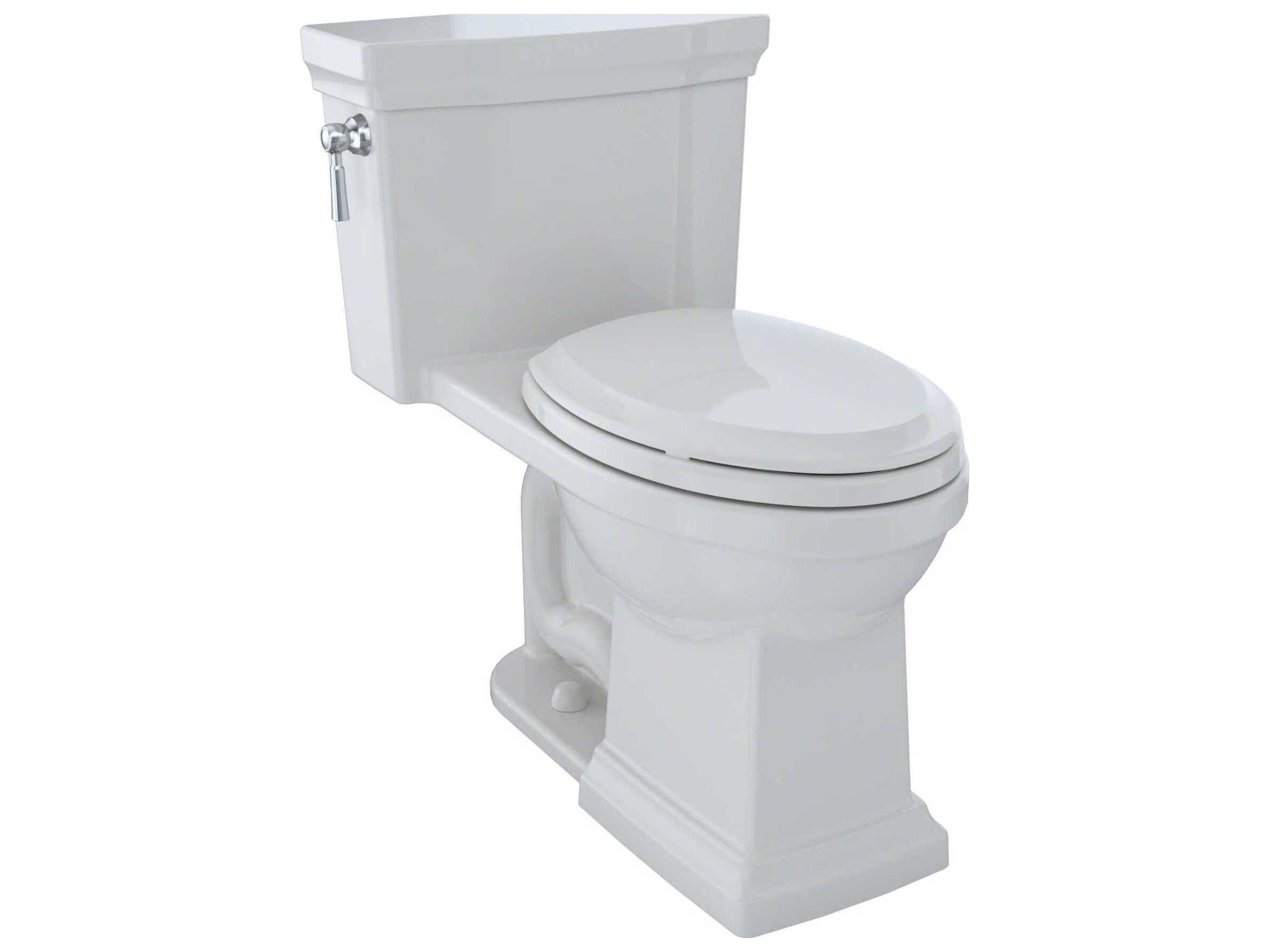 TOTO Promenade-II 1G 1-Piece Elongated Universal Height Toilet with Cefiontect
