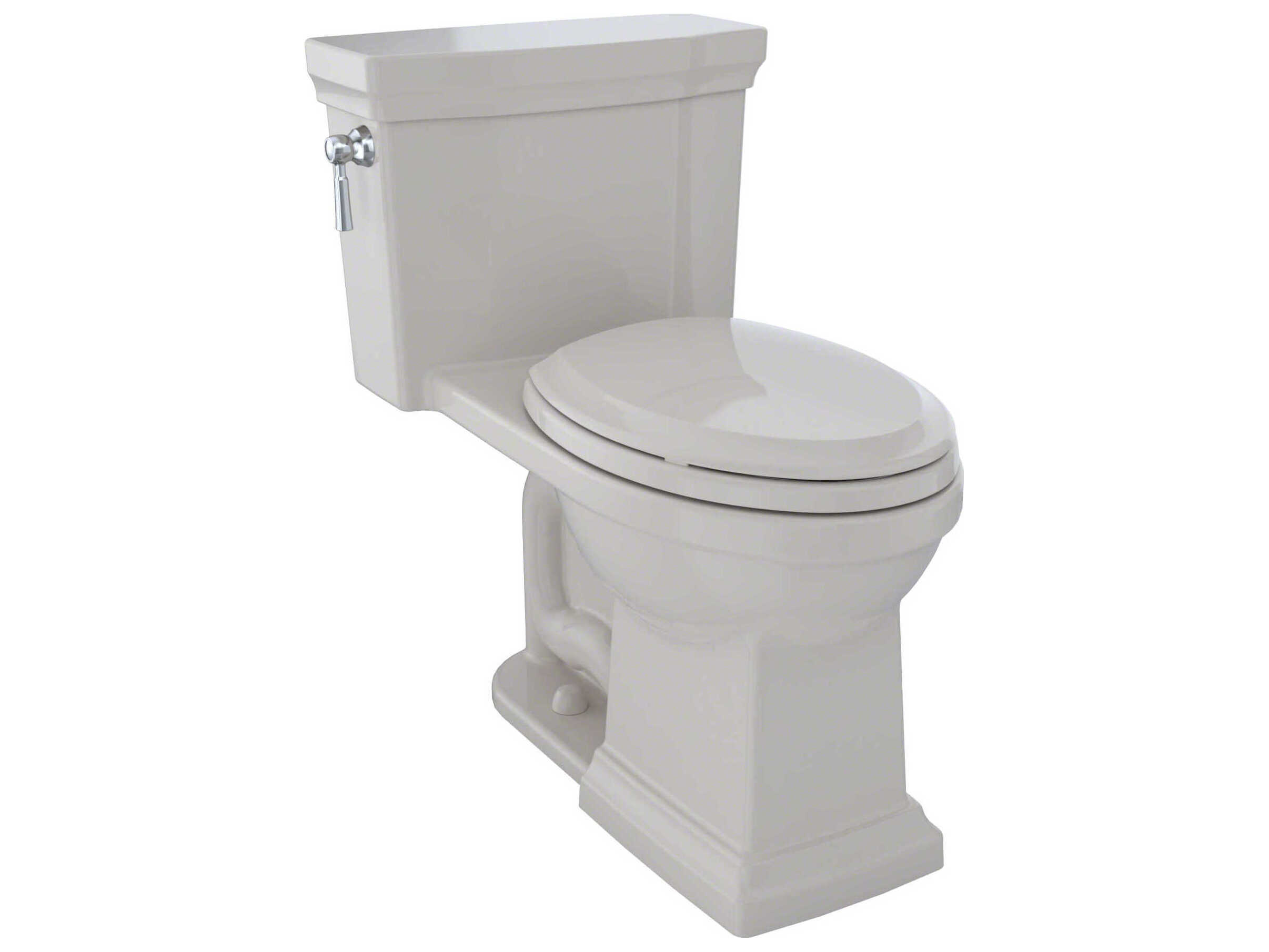 TOTO Promenade-II 1G 1-Piece Elongated Universal Height Toilet with Cefiontect