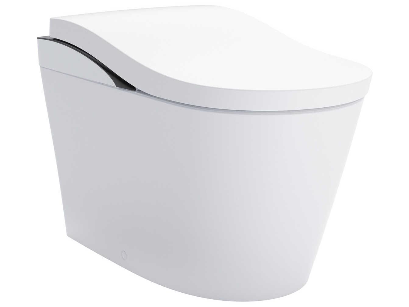 TOTO Neorest LS Dual Flush 1.0 or 0.8 GF Integrated Bidet Toilet with Black Trim