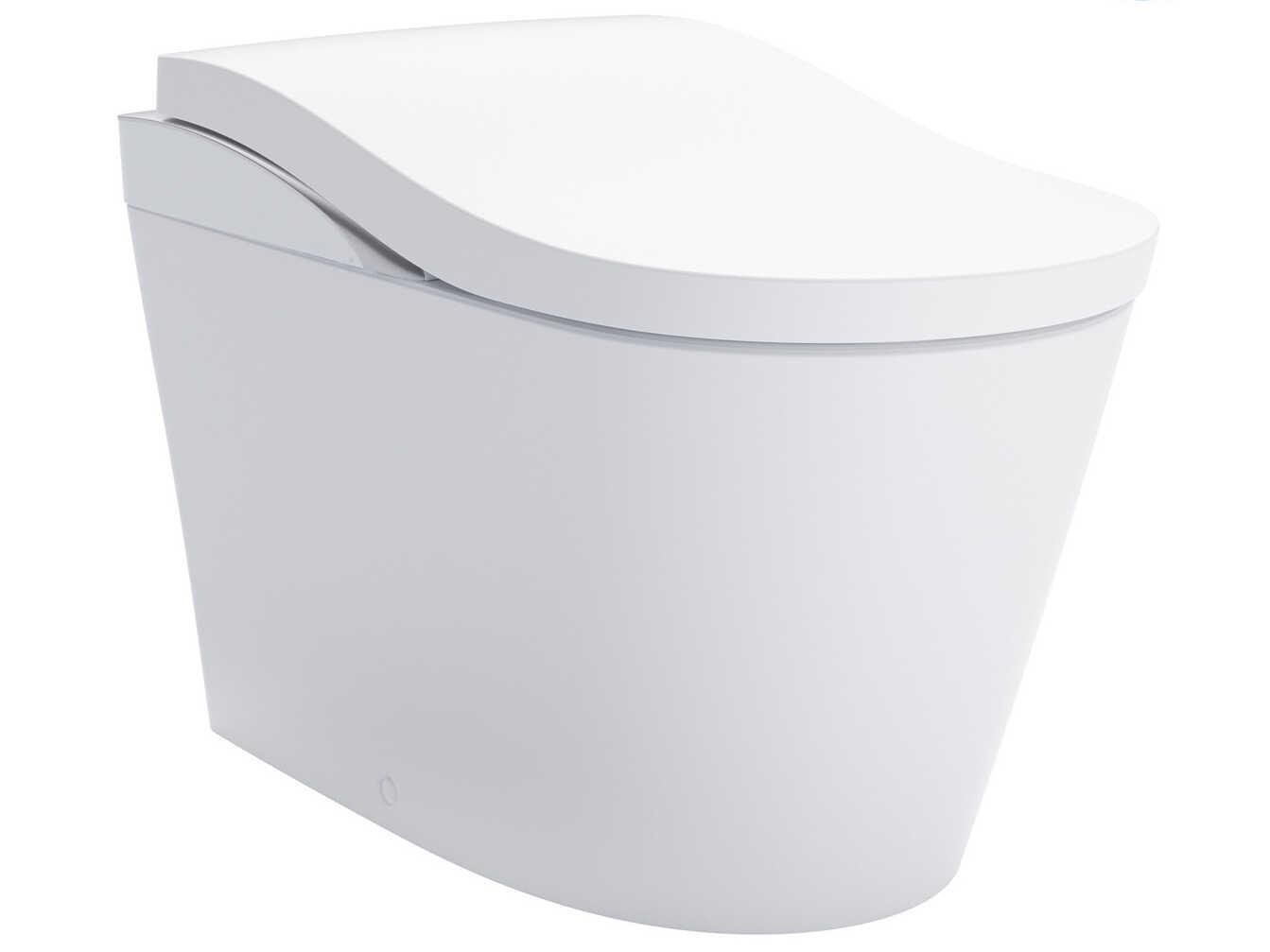 TOTO Neorest LS Dual Flush 1.0 or 0.8 GF Integrated Bidet Toilet with Black Trim