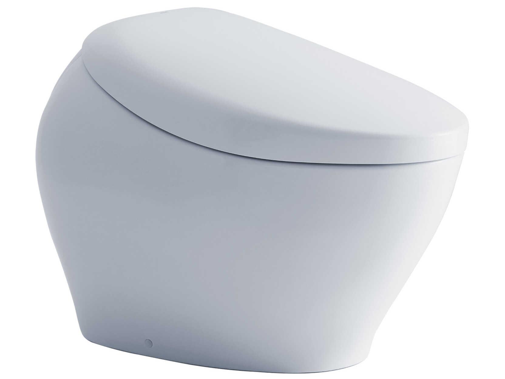 TOTO Neorest NX1 Dual Flush Cotton White Toilet with Integrated Bidet Seat, Ewater+