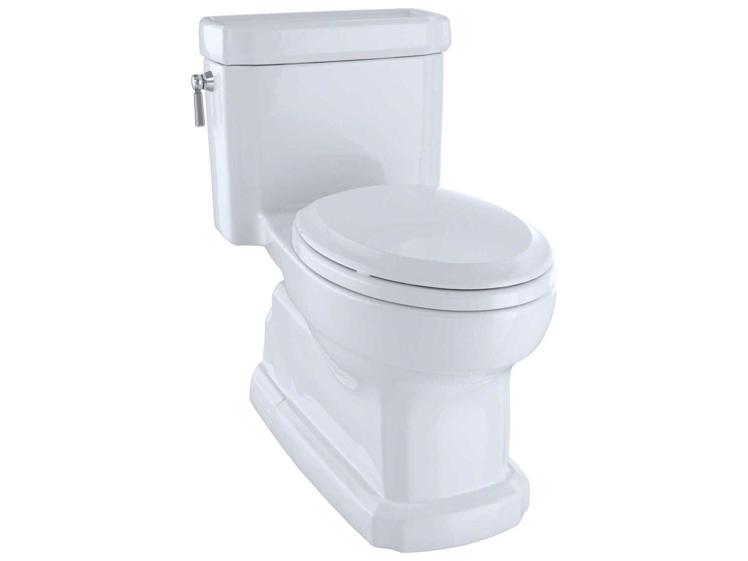 TOTO Eco Guinevere Elongated Universal Height Skirted Toilet with SoftClose Seat