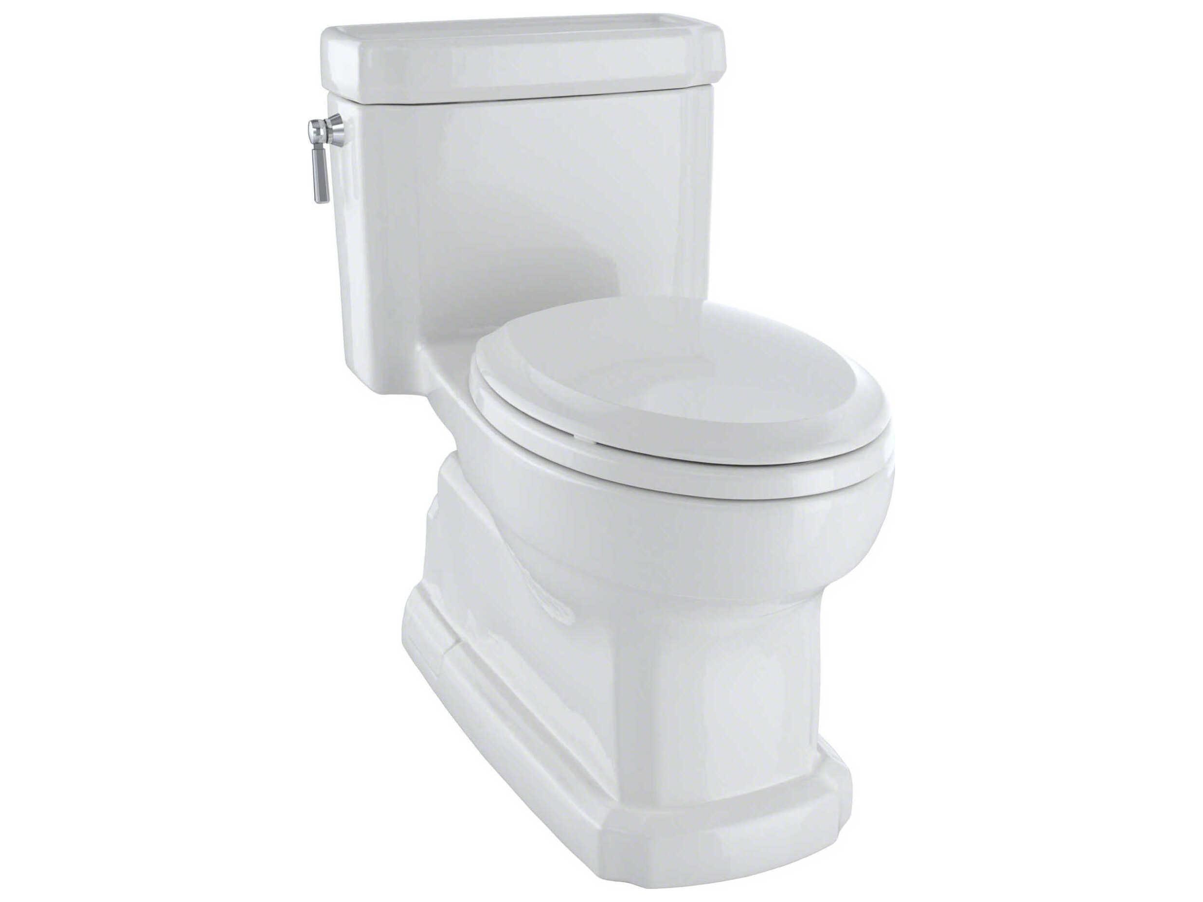 TOTO Eco Guinevere Elongated Universal Height Skirted Toilet with SoftClose Seat