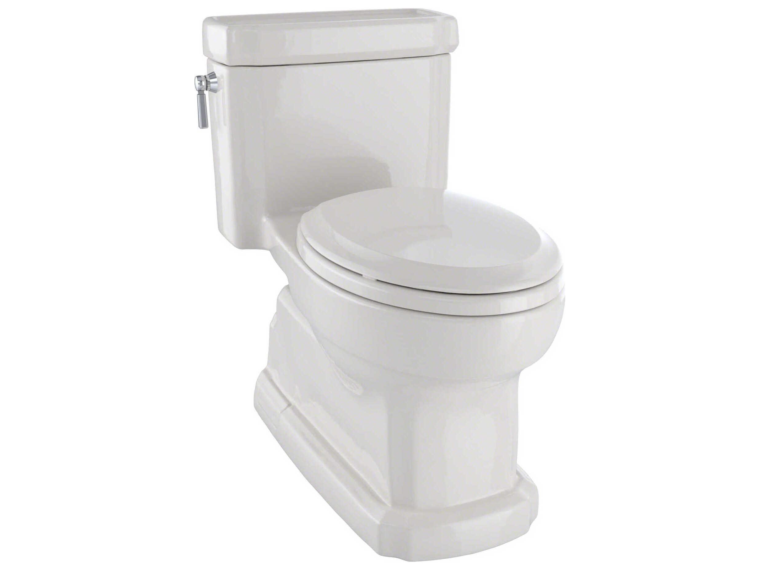 TOTO Eco Guinevere Elongated Universal Height Skirted Toilet with SoftClose Seat