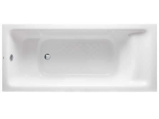 TOTO Flotation Pearl White Drop-In 1700 Soaker Tub with RECLINE COMFORT