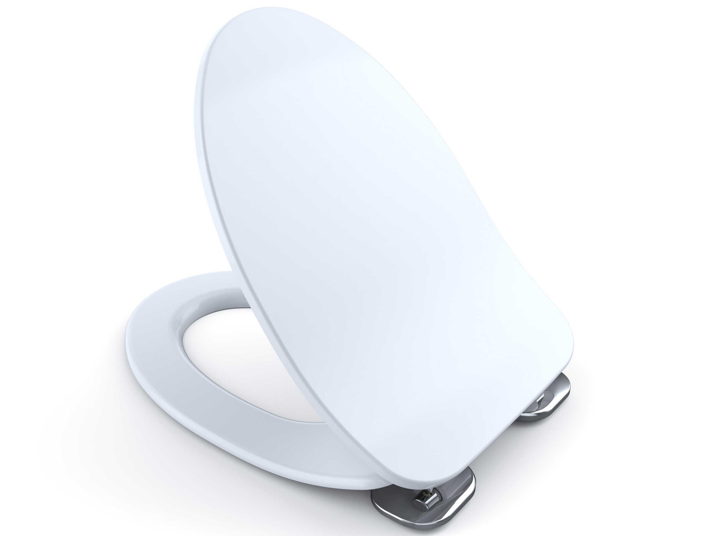 TOTO SoftClose Ultra Slim Cotton White Toilet Seat and Lid