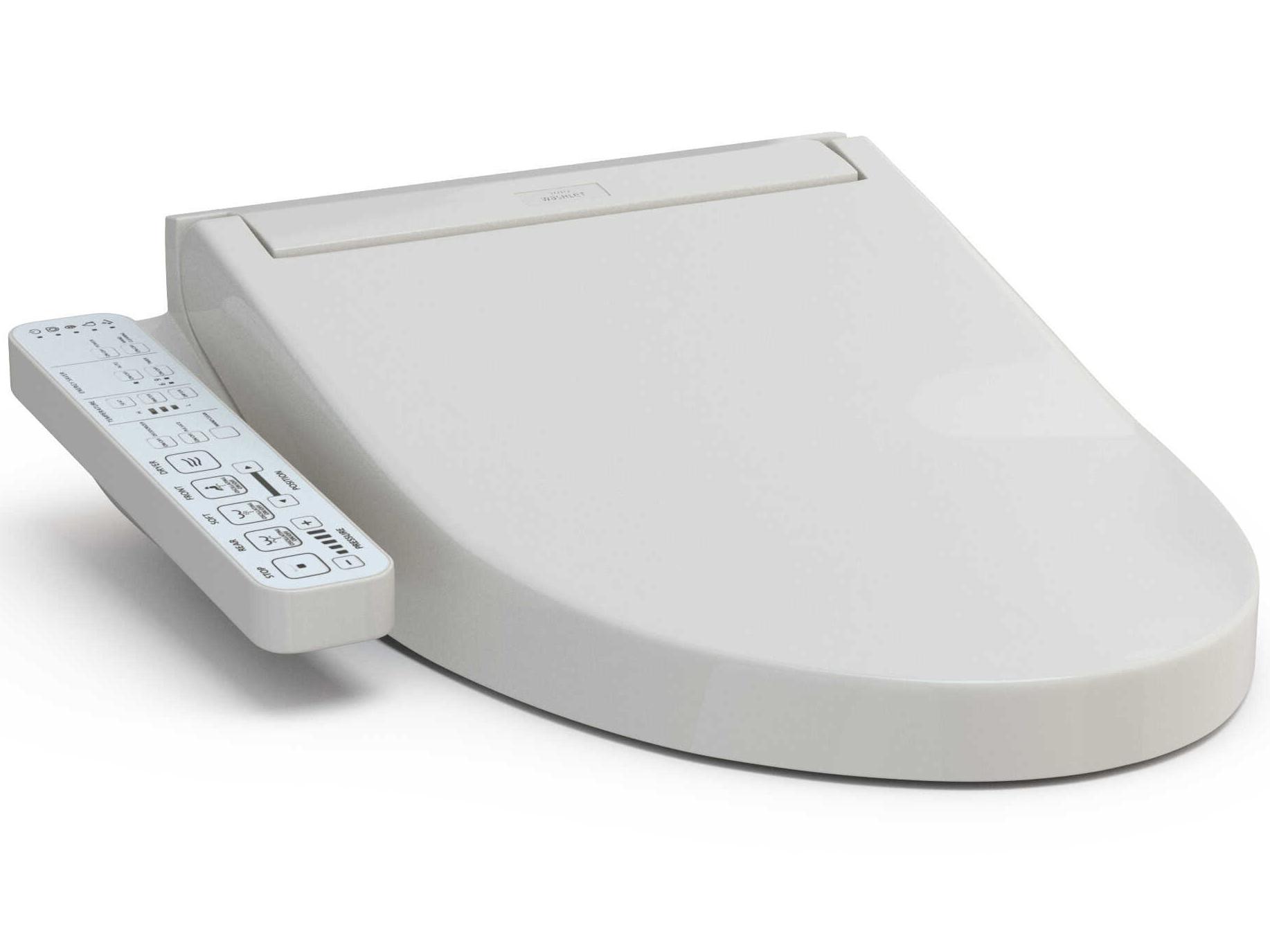 TOTO Washlet C2 Electronic Bidet Toilet Seat with Premist and Ewater+ Wand Cleaning, Elongated