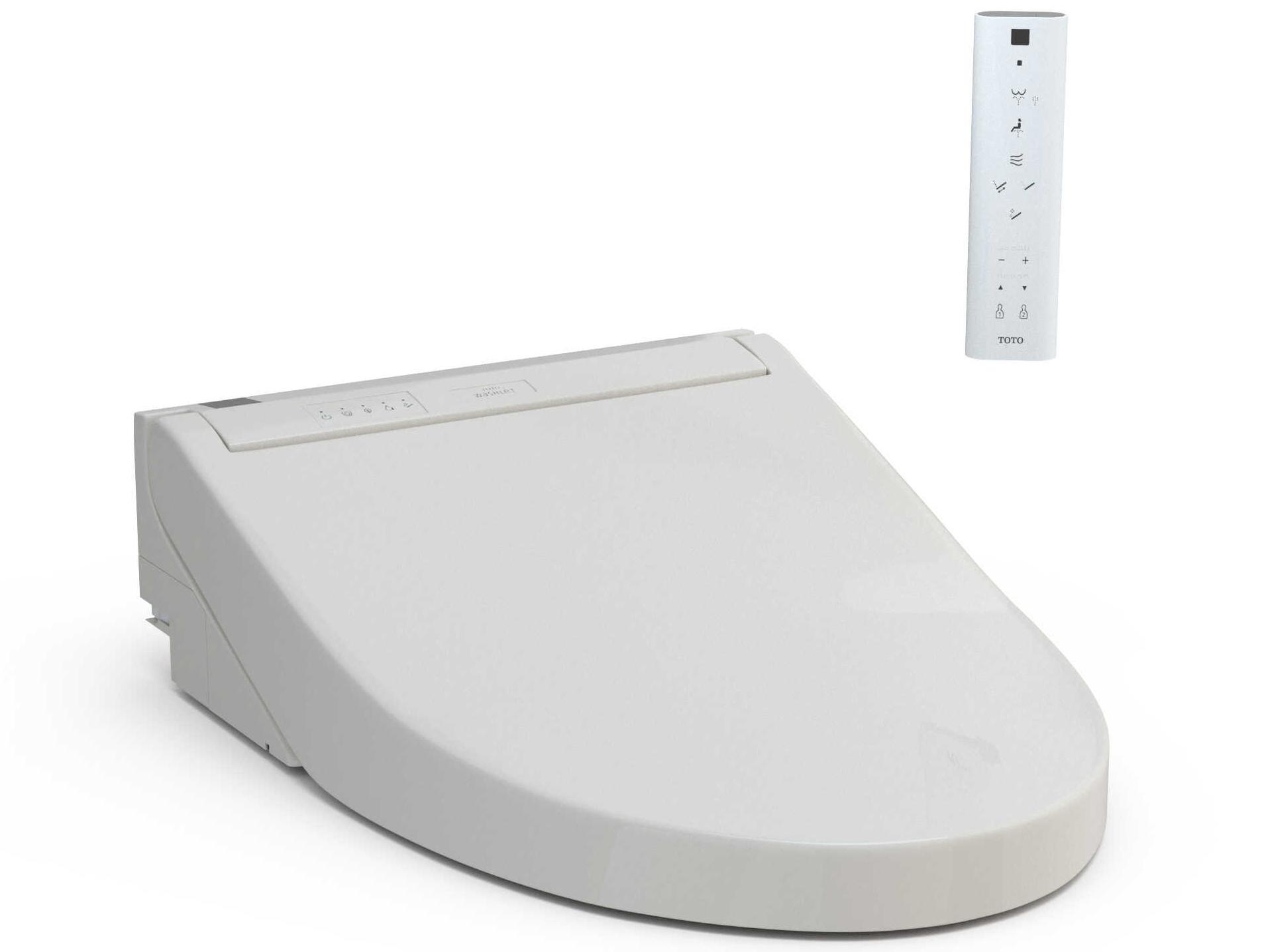 TOTO Washlet C5 Electronic Bidet Toilet Seat with Premist and Ewater+ Wand Cleaning, Elongated