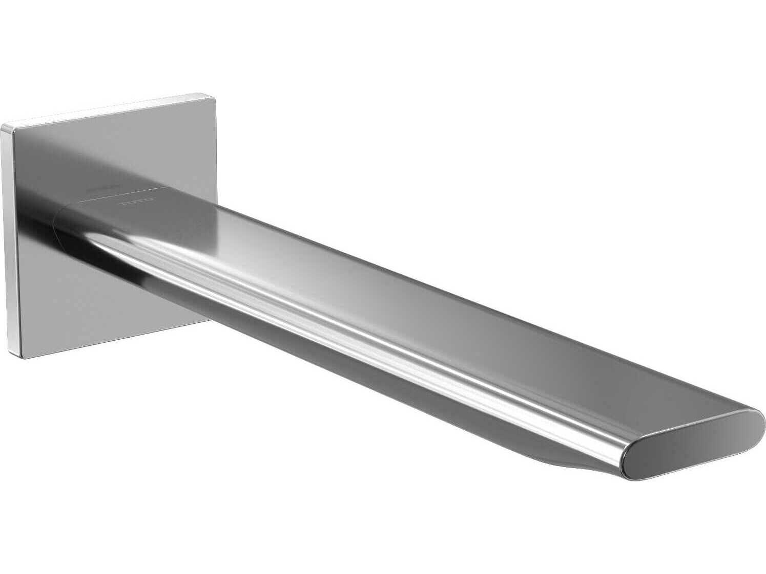 TOTO Libella Wall-Mount Polished Chrome Touchless Bathroom Faucet with 10 Second On-Demand Flow