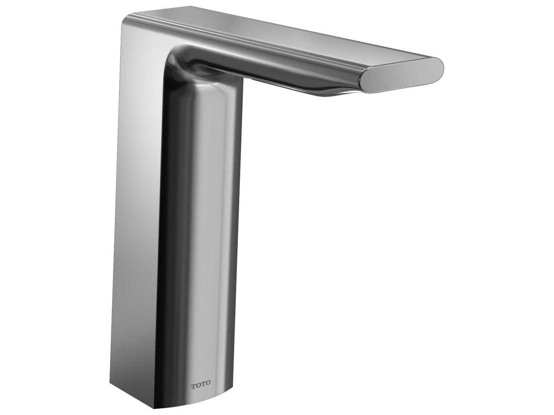 TOTO Libella Semi-Vessel Polished Chrome Touchless Bathroom Faucet with 20 Second On-Demand Flow