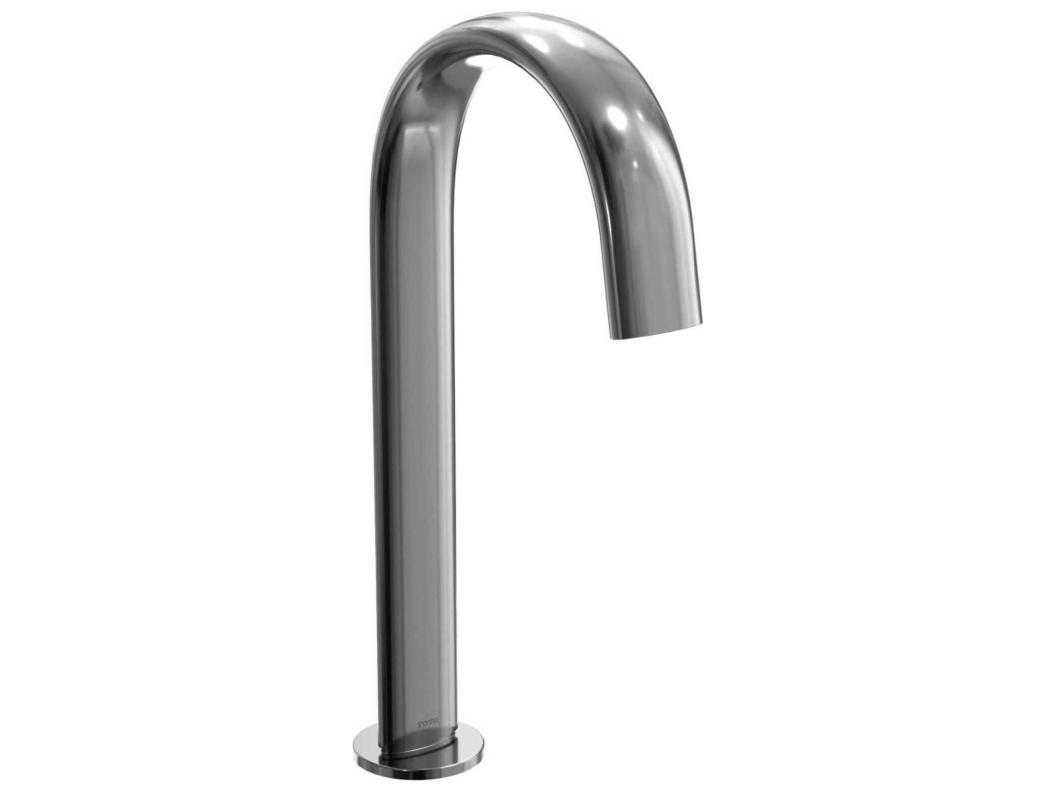 TOTO Gooseneck Vessel Polished Chrome Touchless Bathroom Faucet with 20 Second On-Demand Flow