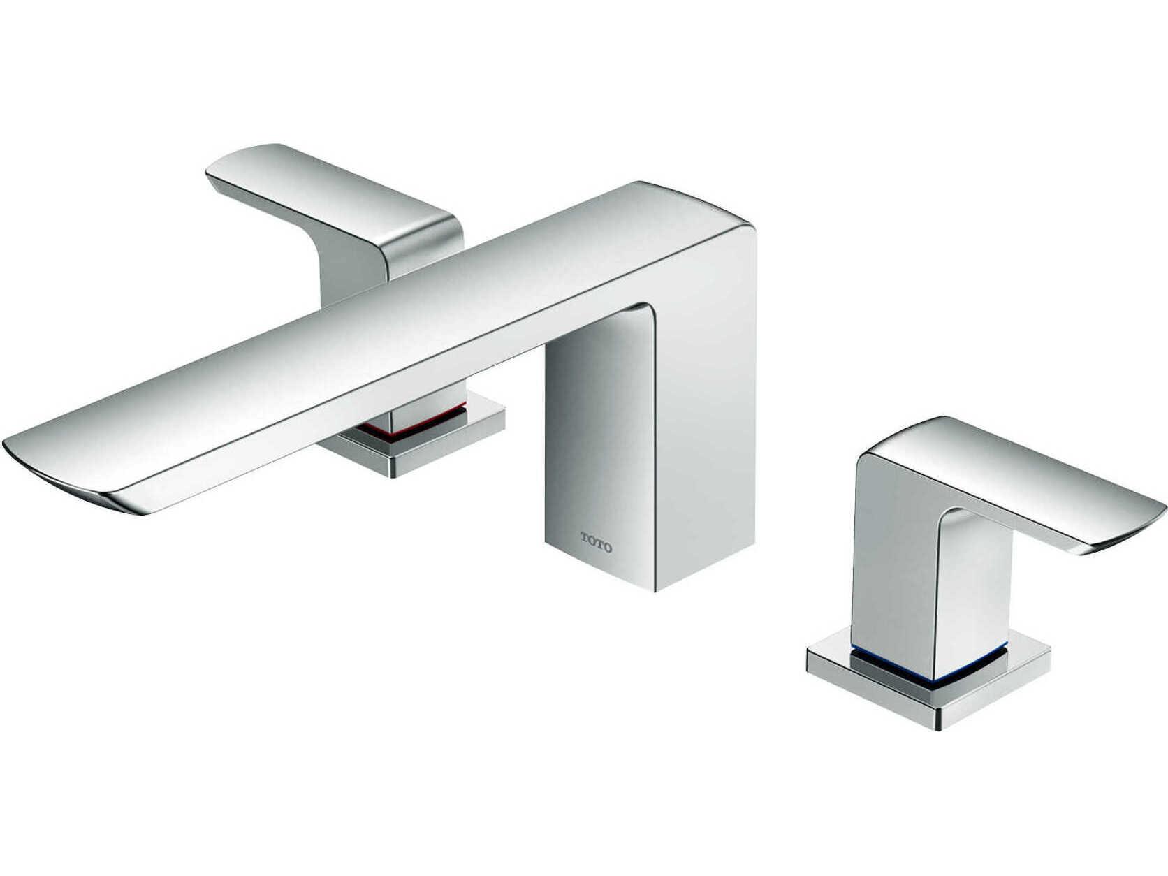 TOTO GR-Series Two-Handle Deck-Mount Roman Tub Filler Trim