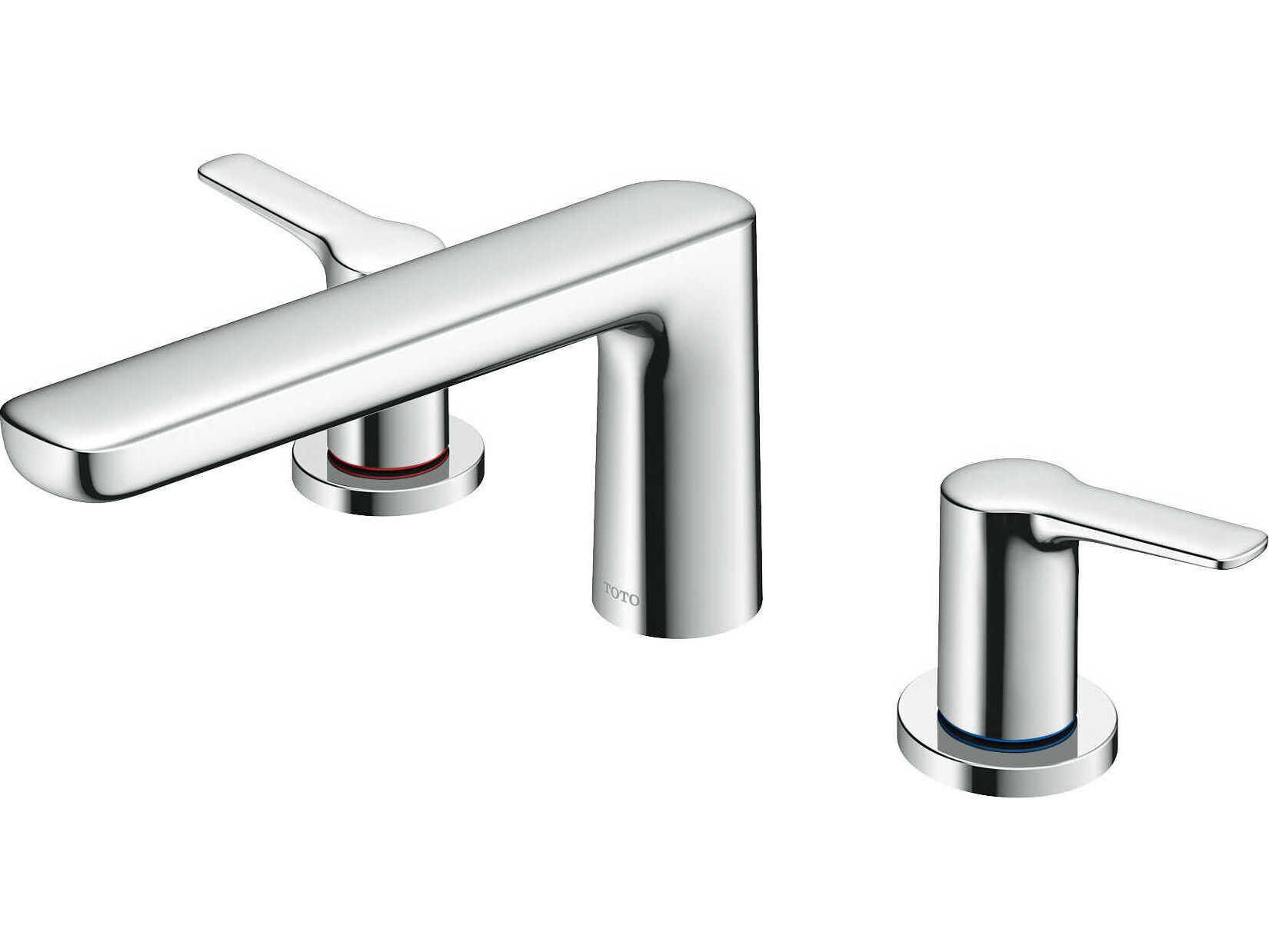 TOTO GS-Series Two-Handle Deck-Mount Roman Tub Filler Trim