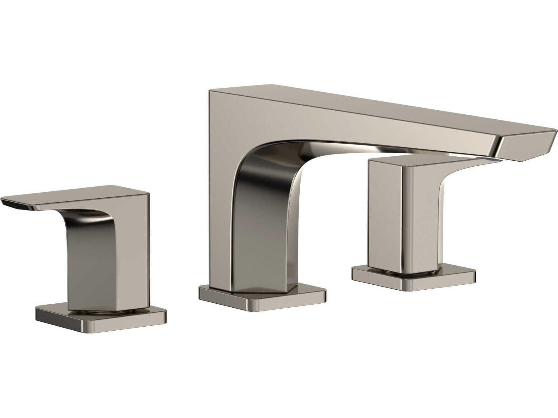 TOTO Global Edge Two-Handle Deck-Mount Roman Tub Filler Trim