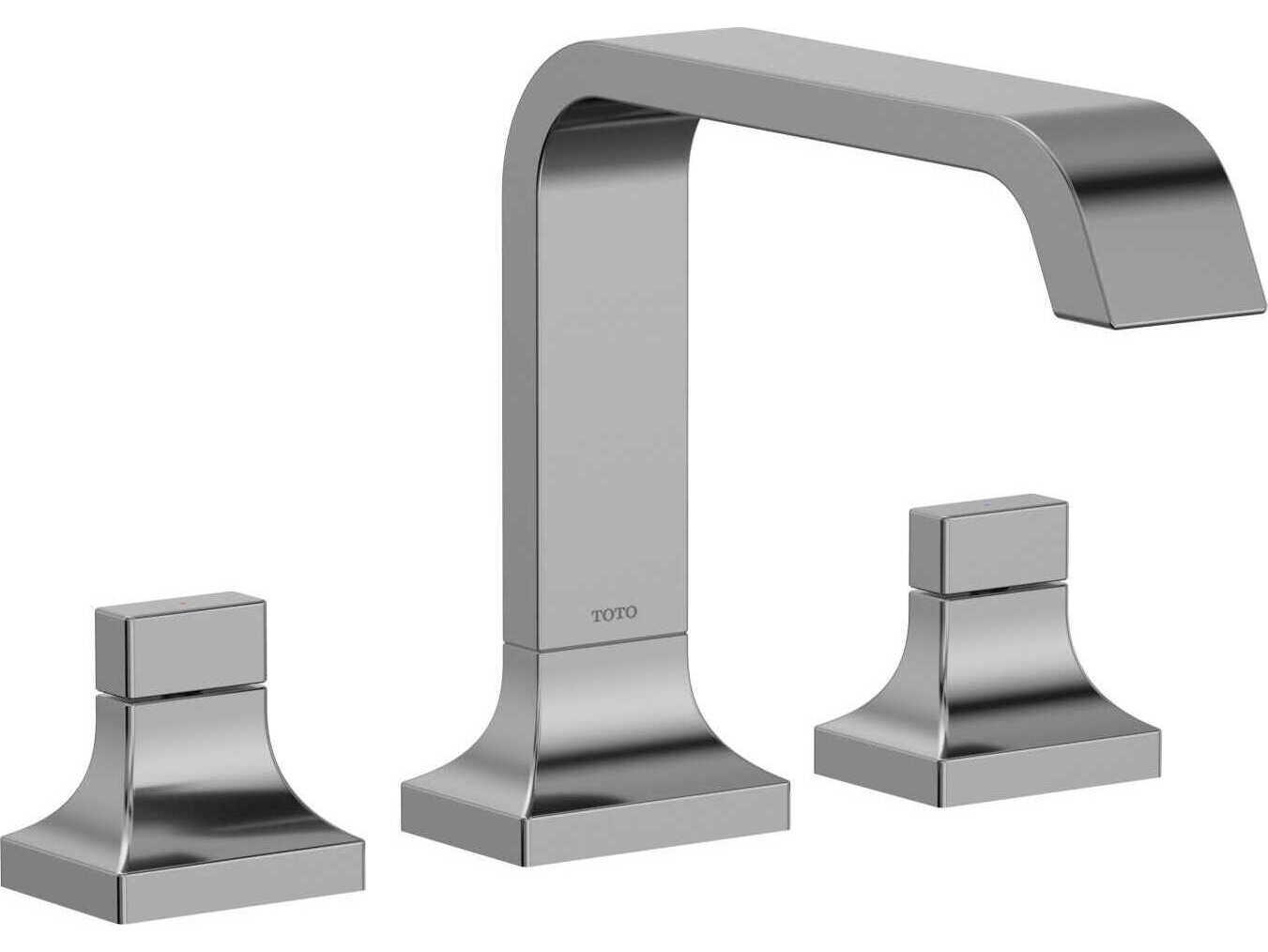 TOTO Global Composed Two-Handle Deck-Mount Roman Tub Filler Trim