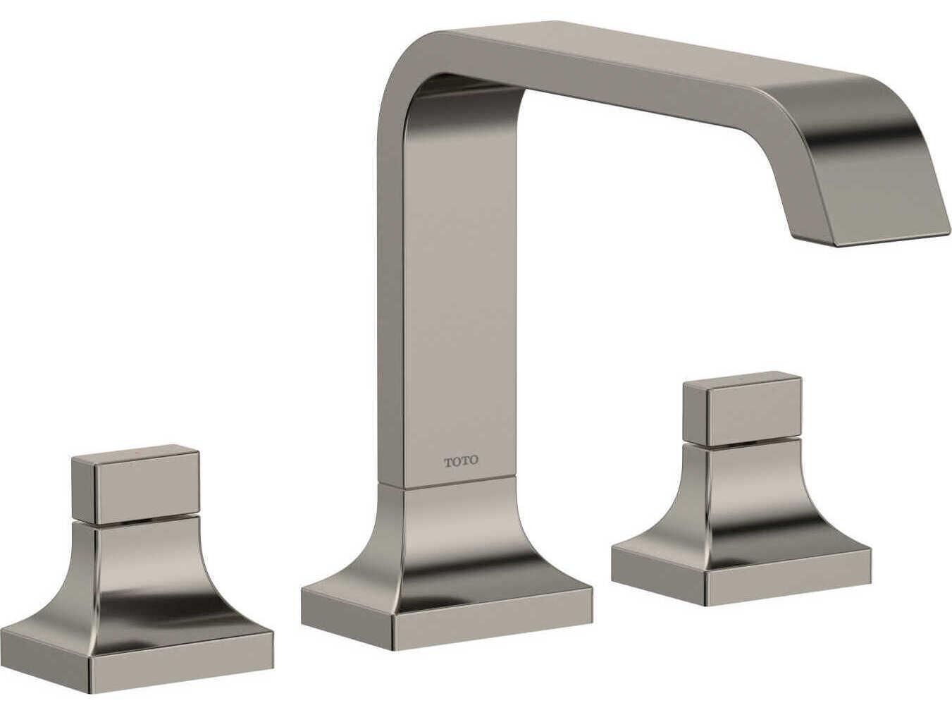 TOTO Global Composed Two-Handle Deck-Mount Roman Tub Filler Trim