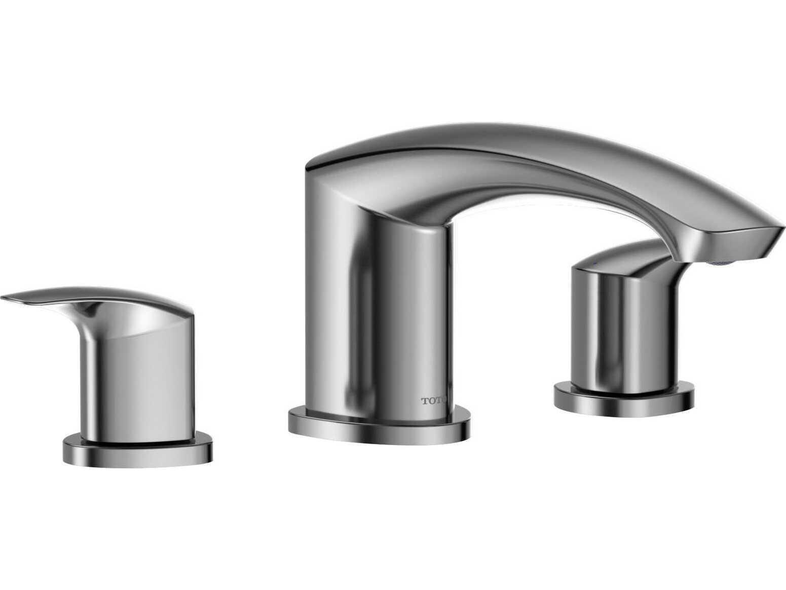 TOTO Global Majestic Two-Handle Deck-Mount Roman Tub Filler Trim