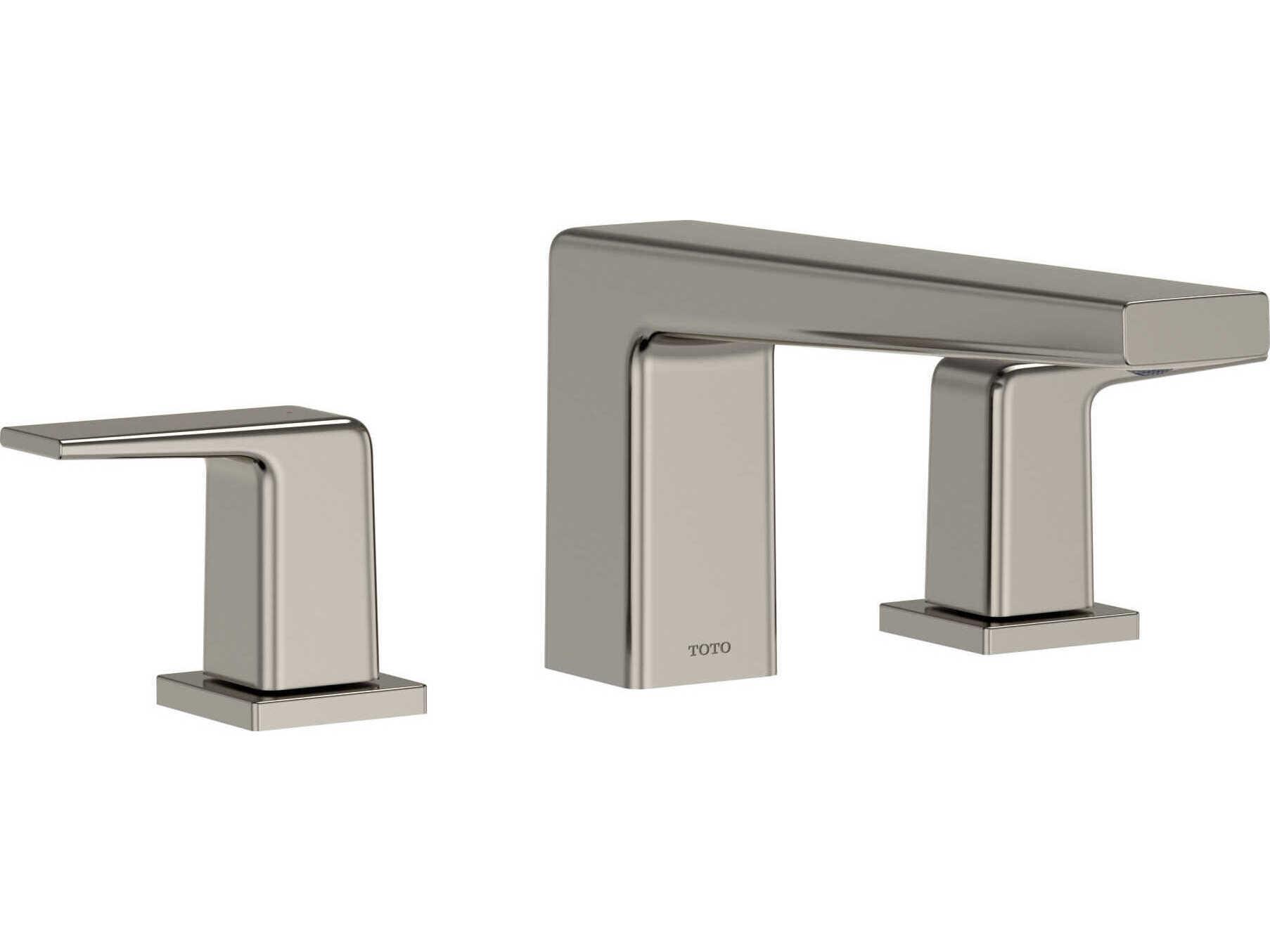 TOTO Global Balance Two-Handle Deck-Mount Roman Tub Filler Trim