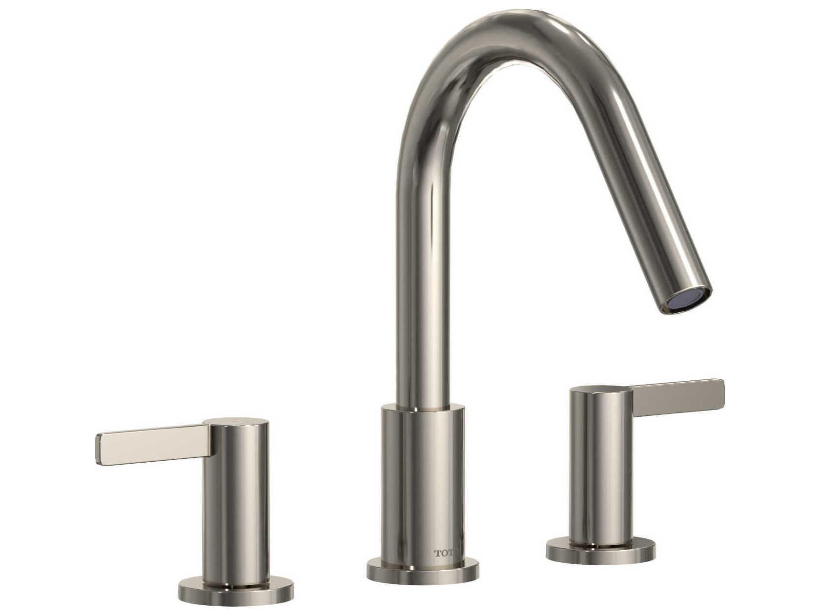 TOTO Global Fine Two Lever Handle Deck-Mount Roman Tub Filler Trim