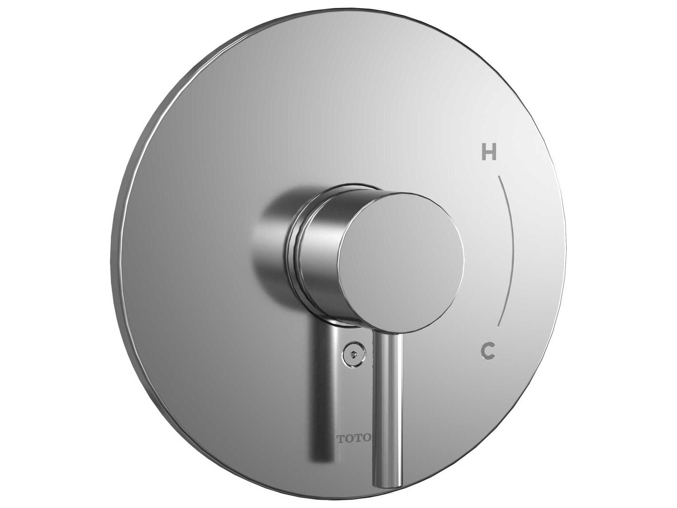 TOTO Round Pressure Balance Valve Shower Trim