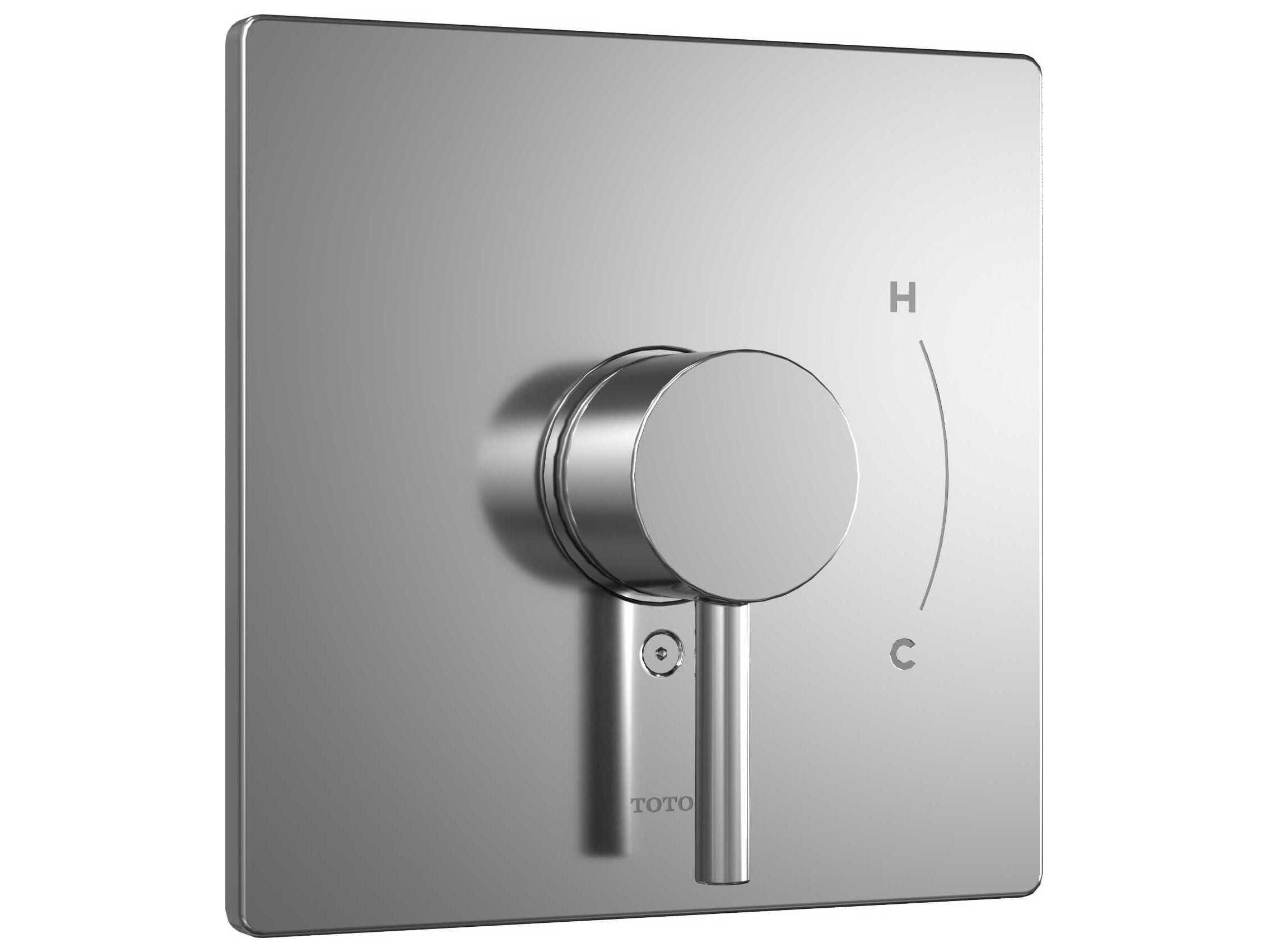 TOTO Square Pressure Balance Valve Shower Trim