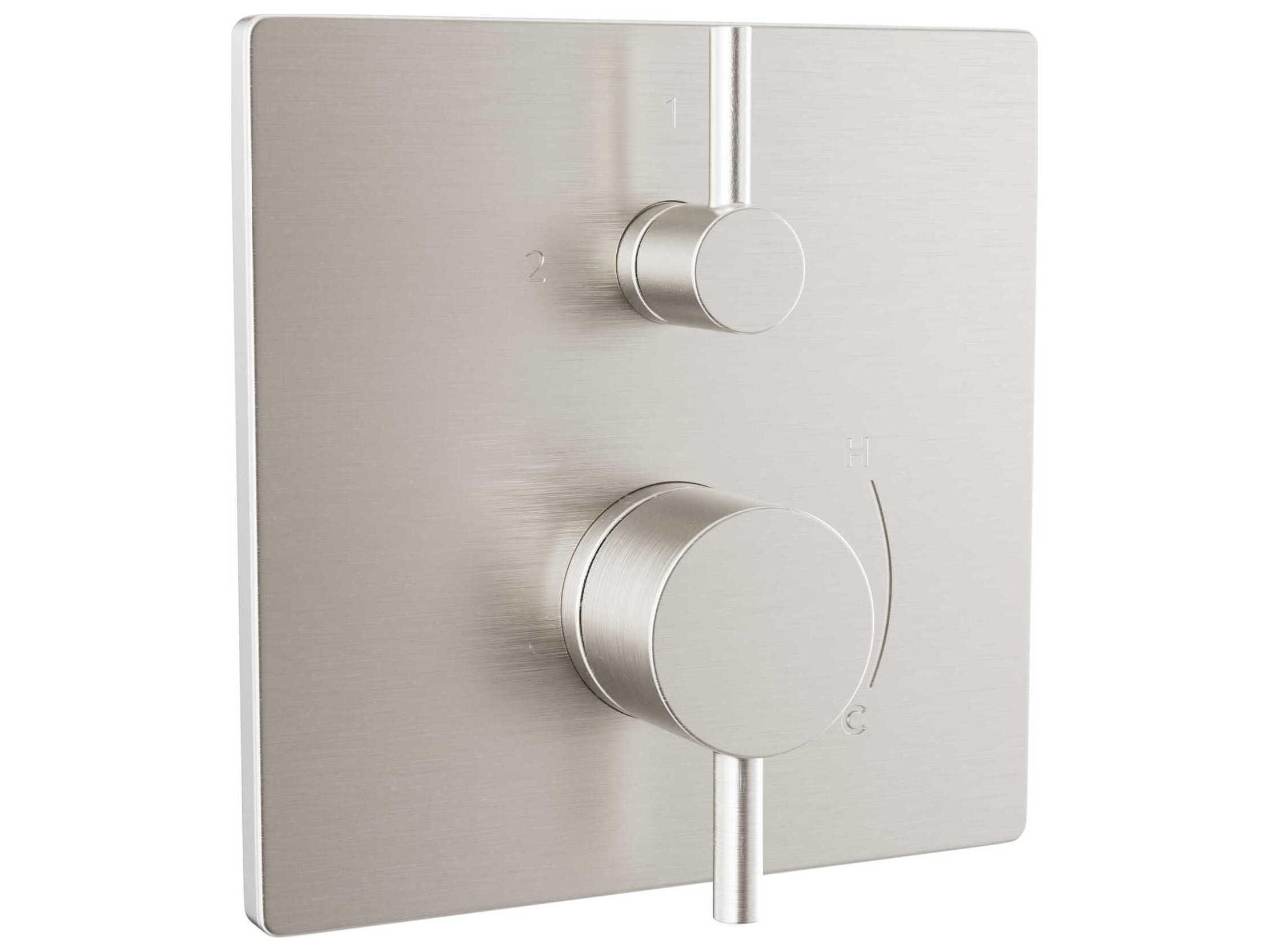 TOTO Square Pressure Balance Valve with Diverter Trim