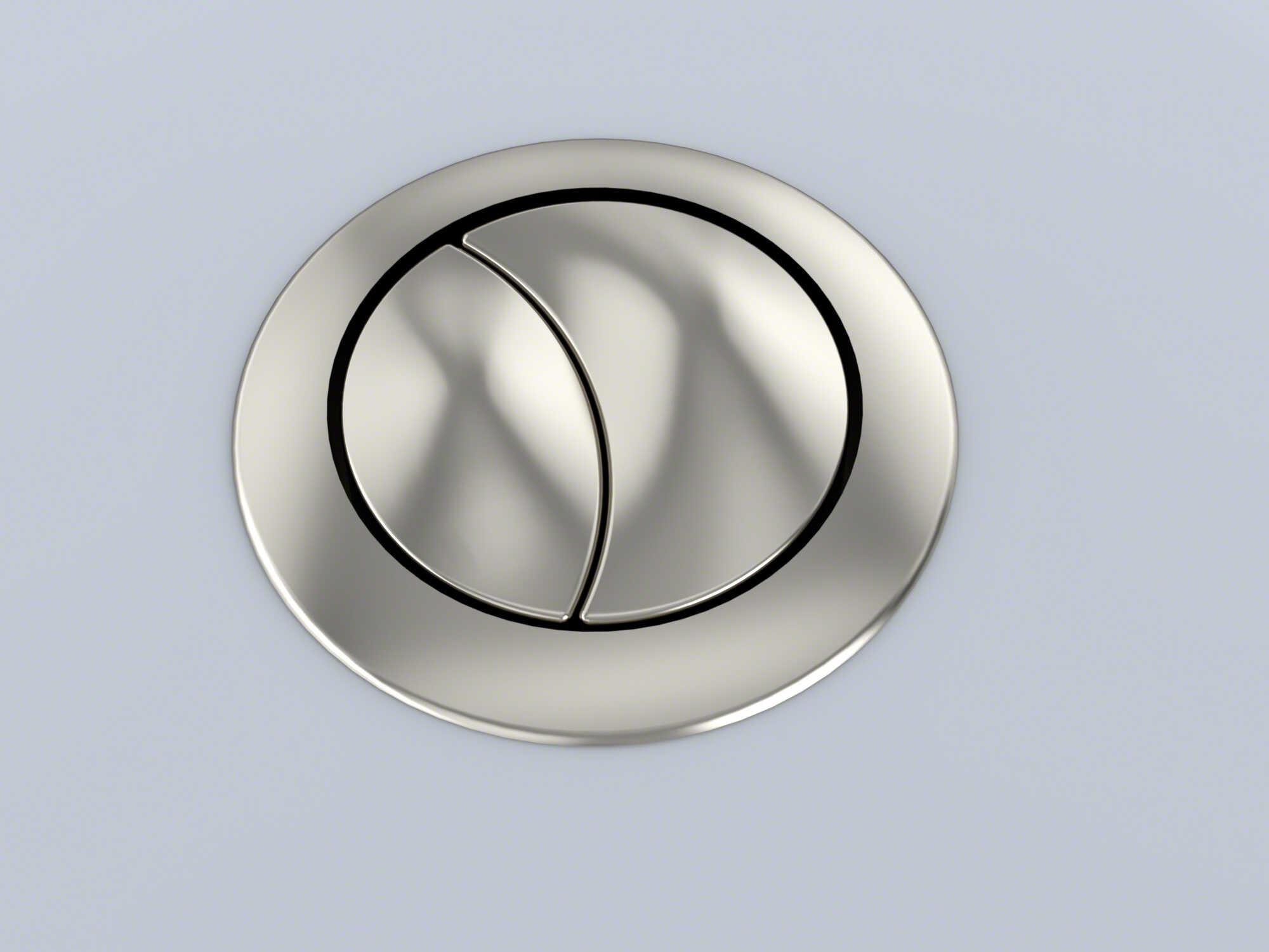 TOTO Aquia Brushed Nickel Push Button