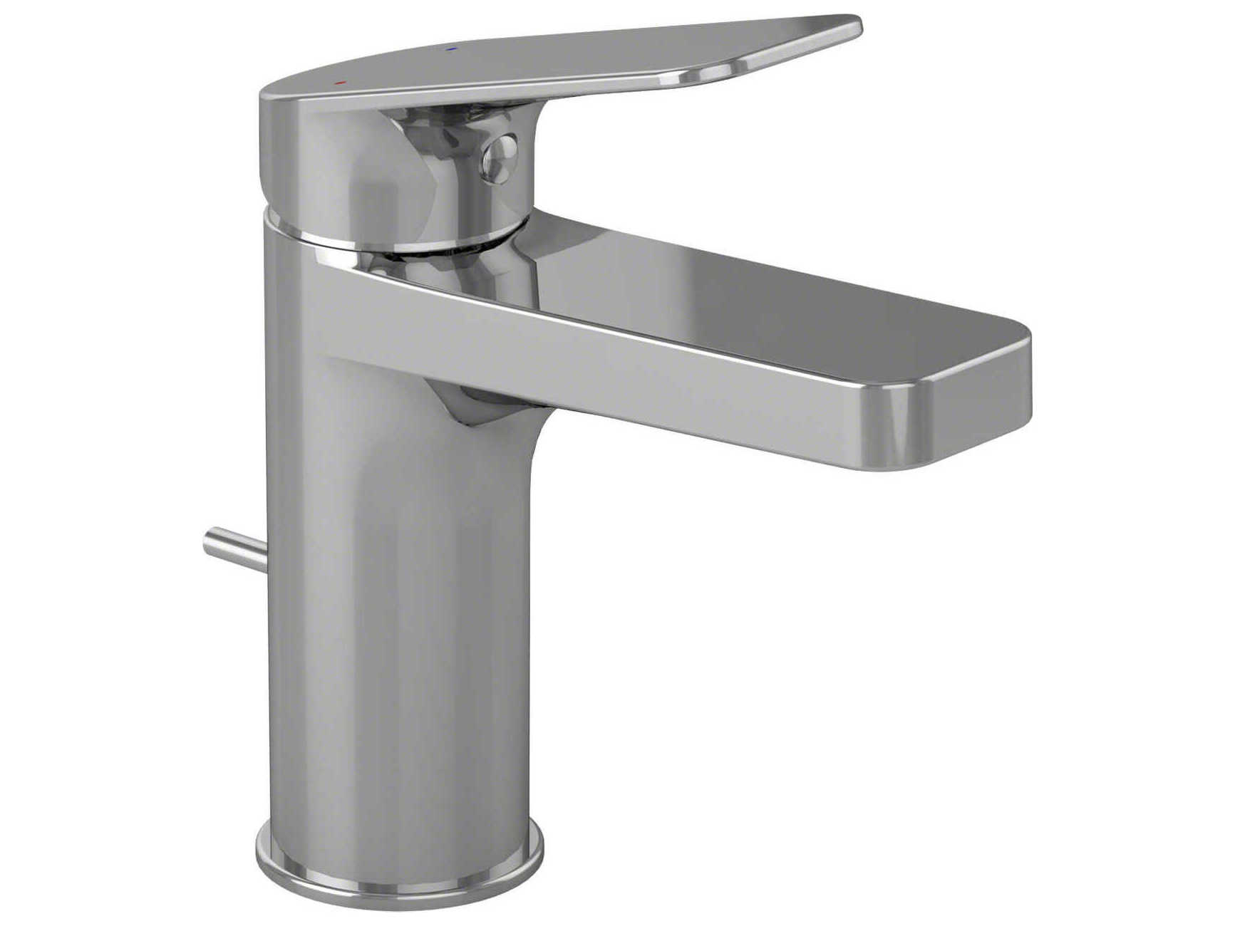 TOTO Oberon S Single Handle Polished Chrome Bathroom Sink Faucet