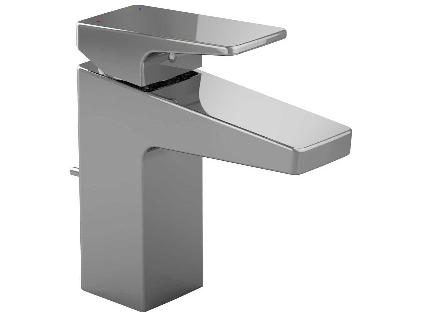 TOTO Oberon F Single Handle Polished Chrome Bathroom Sink Faucet