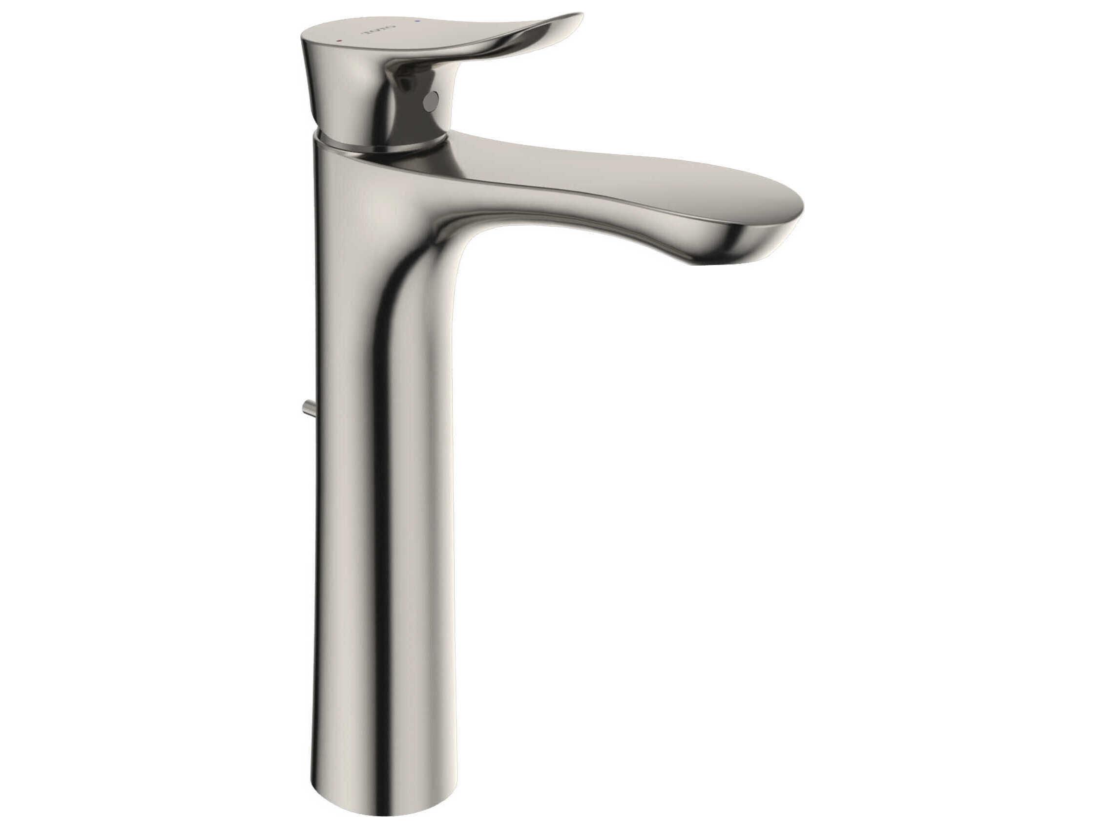 TOTO GO-Series Single Handle Vessel Bathroom Sink Faucet with Comfort Glide Technology