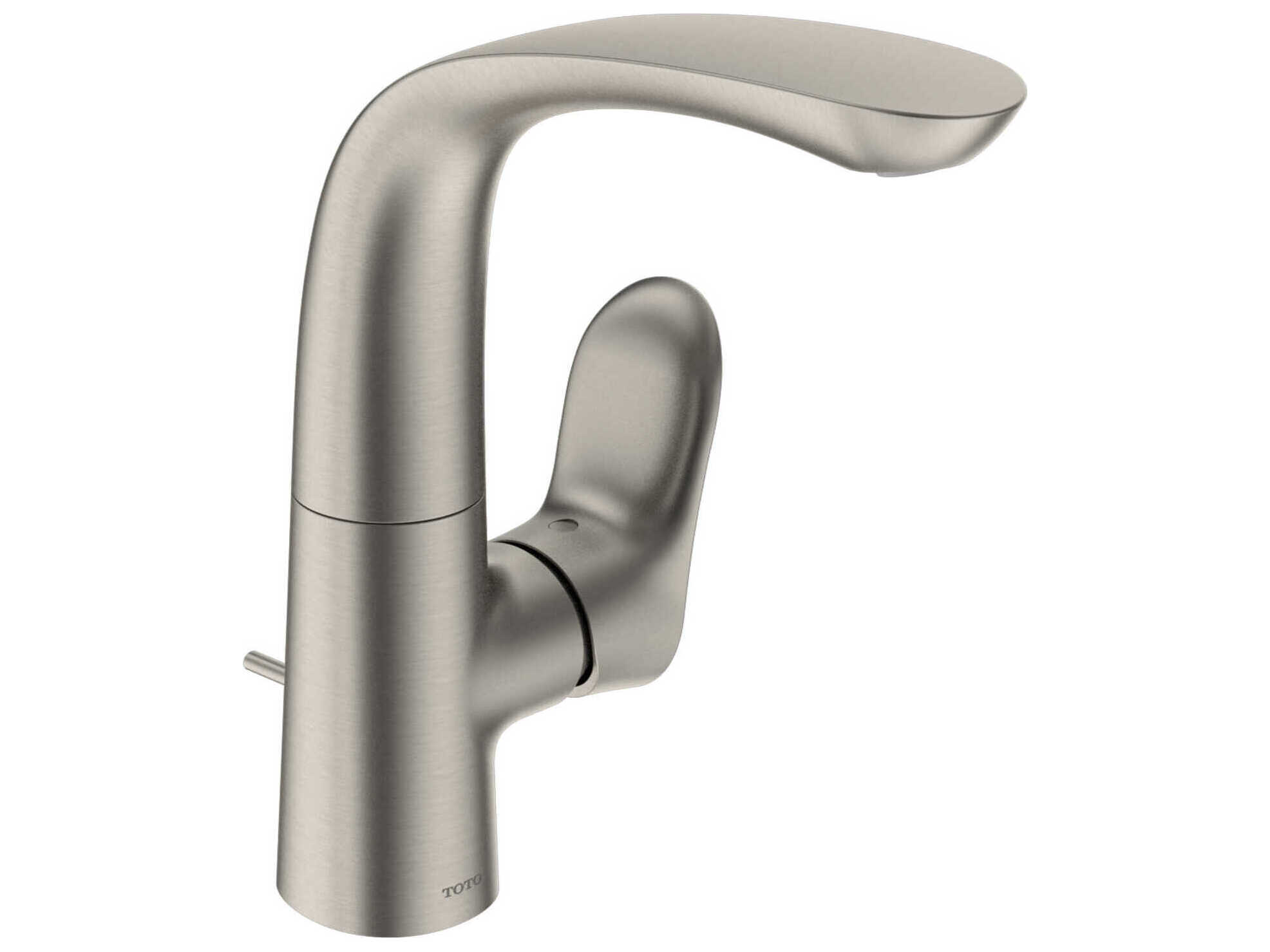 TOTO GO-Series Single Side-Handle Bathroom Sink Faucet with Comfort Glide Technology and Drain Assembly