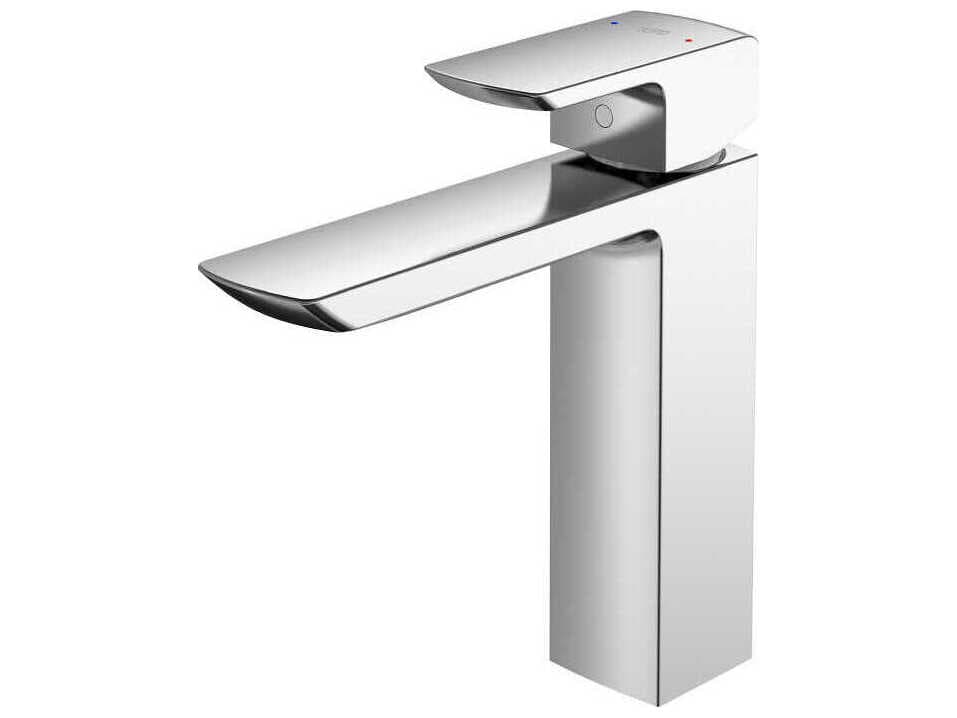 TOTO GR-Series Single Handle Semi-Vessel Bathroom Sink Faucet with Comfort Glide Technology