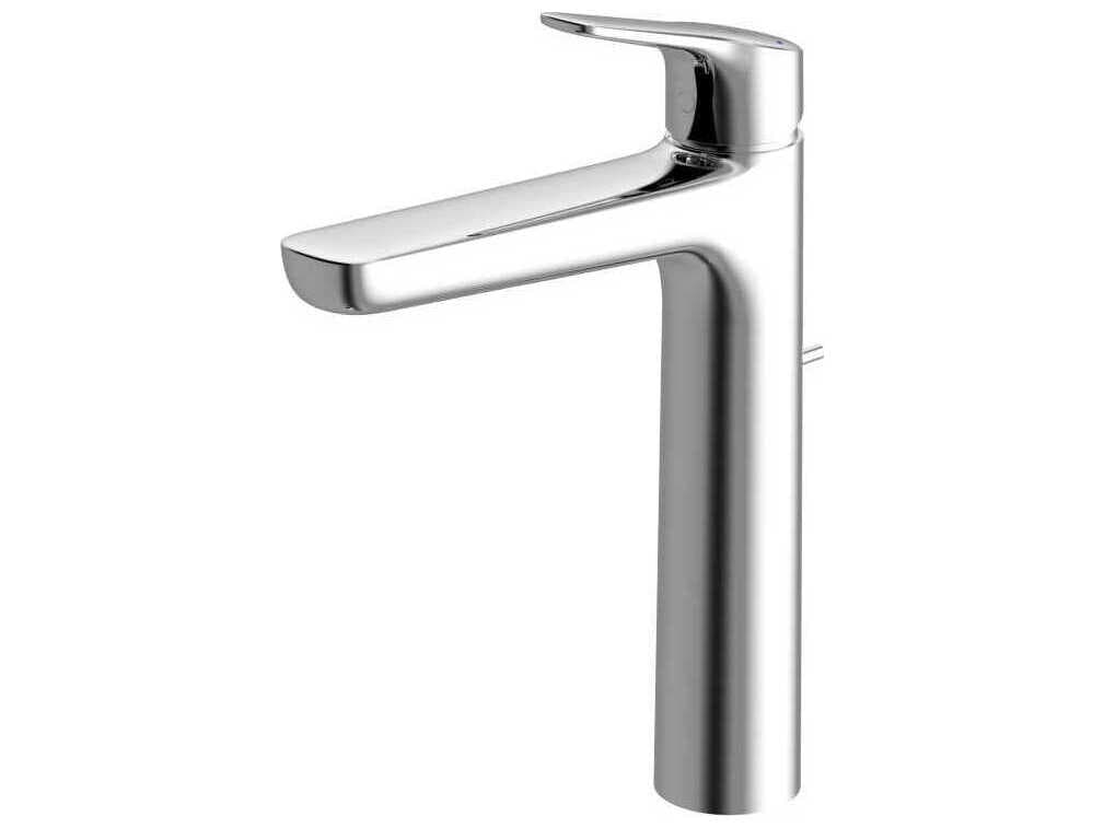 TOTO GS-Series Single Handle Bathroom Faucet for Vessel Sink with Comfort Glide Technology and Drain Assembly