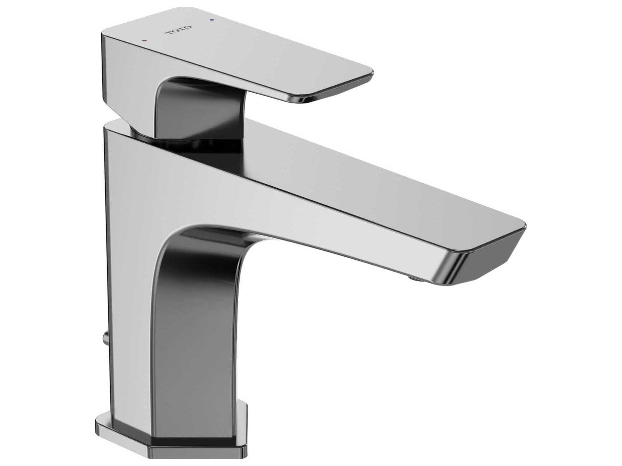 TOTO Global Edge Single Handle Bathroom Sink Faucet with Comfort Glide Technology