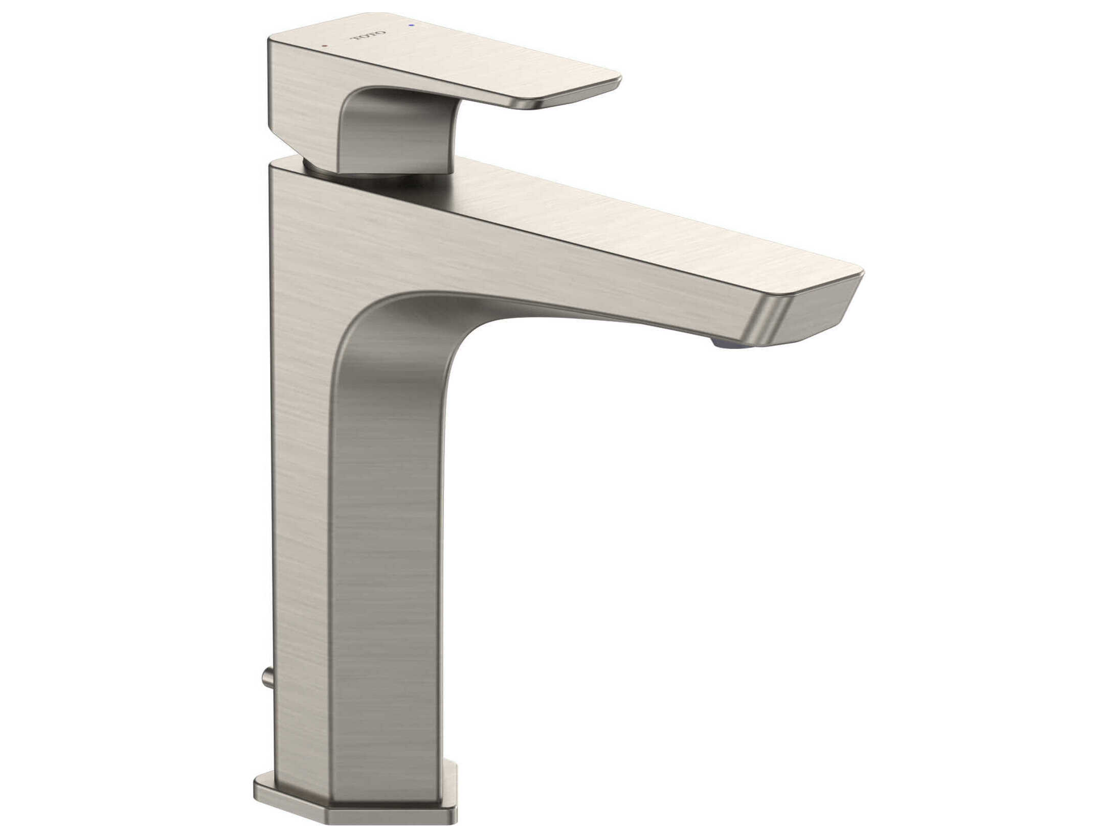 TOTO Global Edge Single Handle Semi-Vessel Bathroom Sink Faucet with Comfort Glide Technology