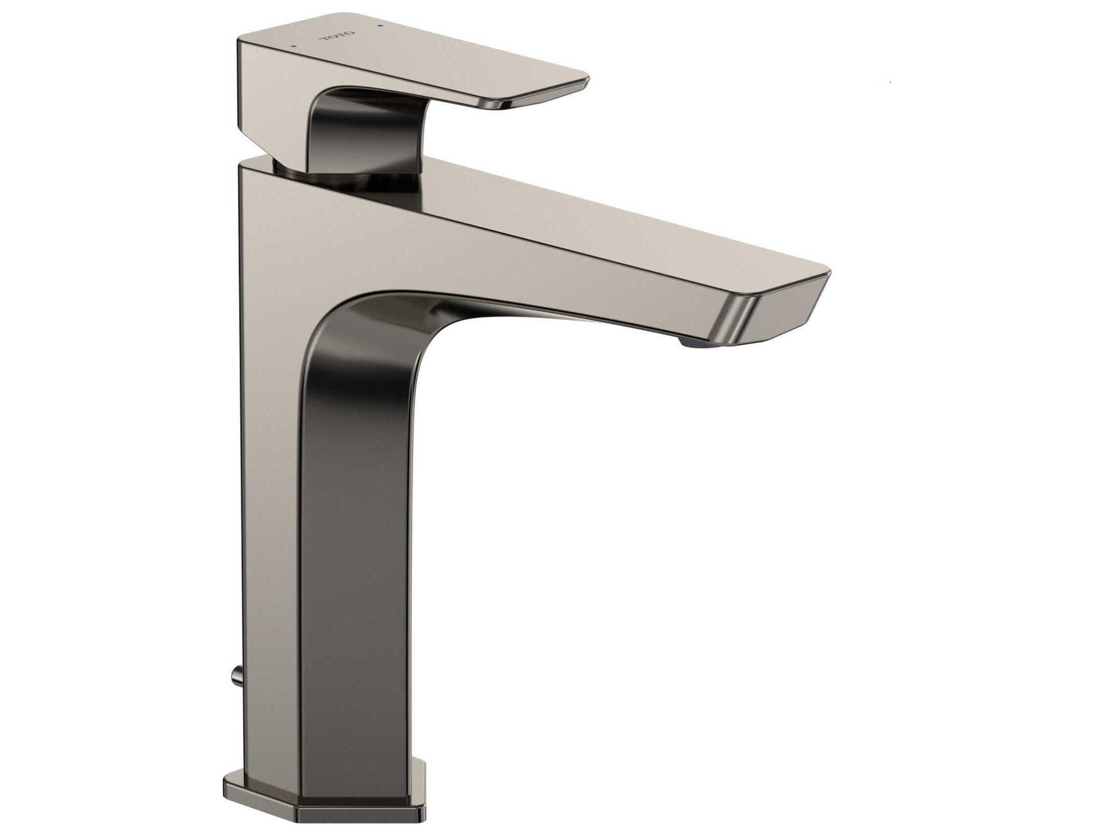 TOTO Global Edge Single Handle Semi-Vessel Bathroom Sink Faucet with Comfort Glide Technology